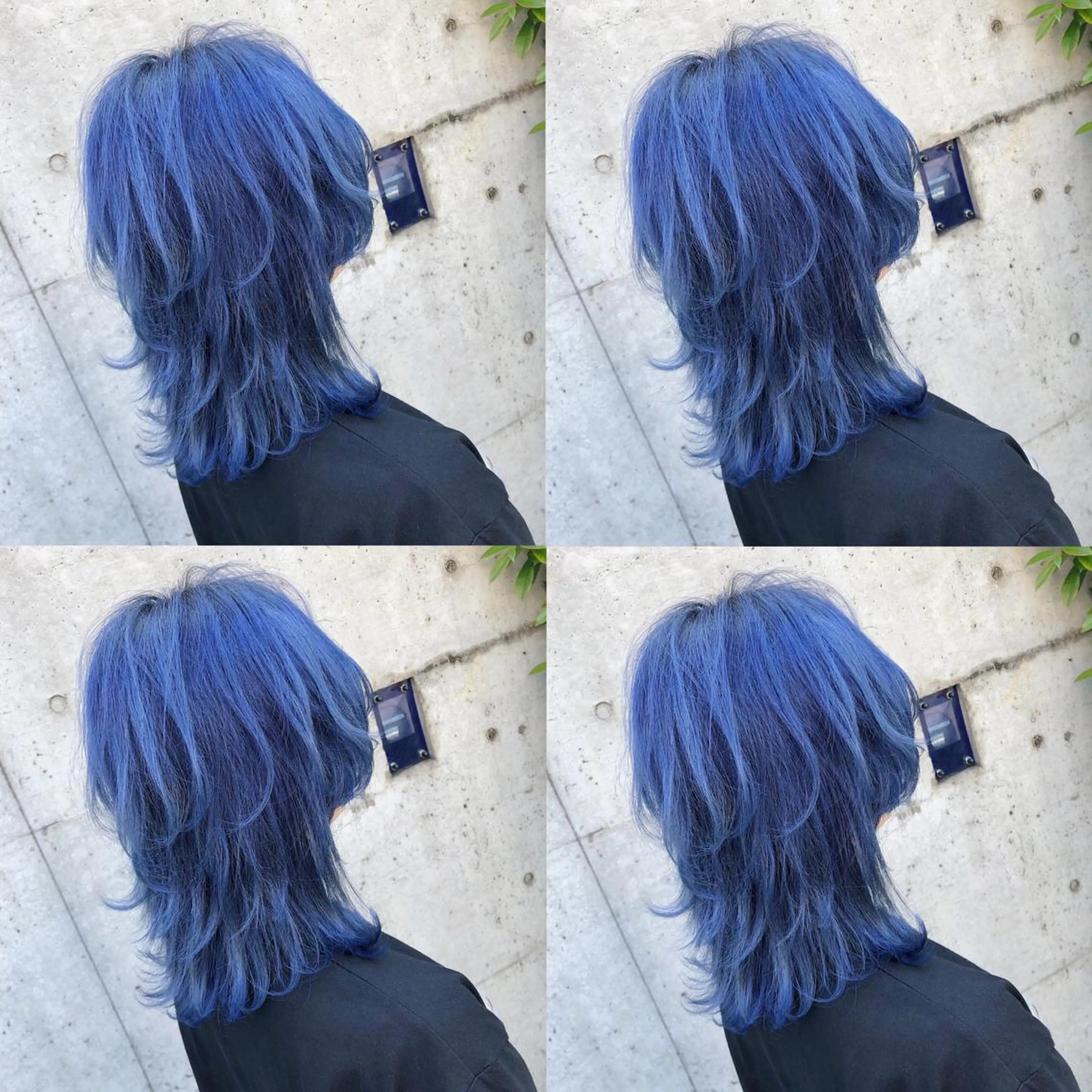 ミディアム カラー ヘアアレンジ メンズ キッズ カット ヘアカラー トリートメント 💟Chloe原宿店 🩶ハイトーンのヘアスタイル