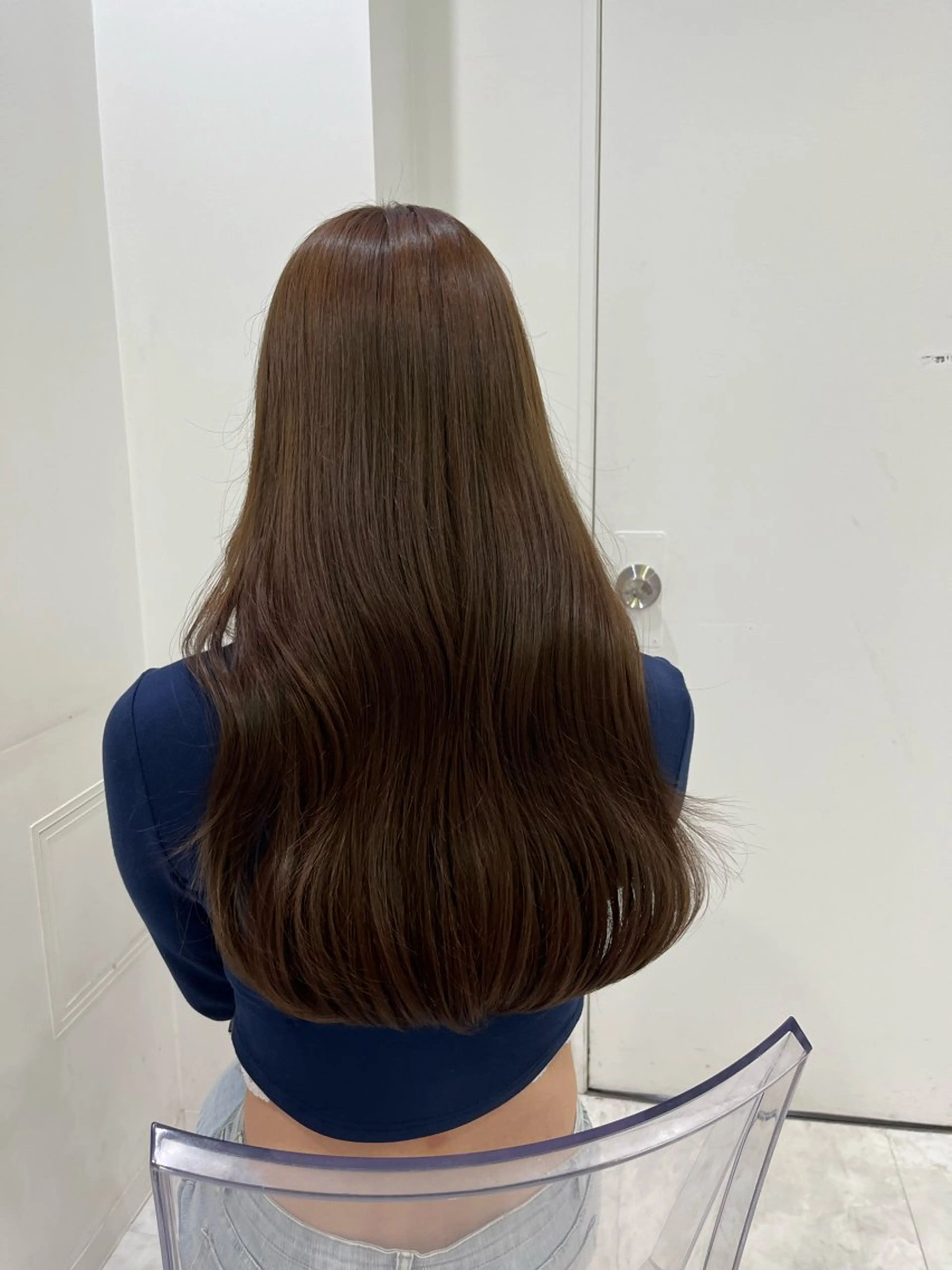 ロング カラー ヘアカラー トリートメント ヘアセット ガーリー♡女の子っぽ ヘア♡ピンクカラー♡のヘアスタイル