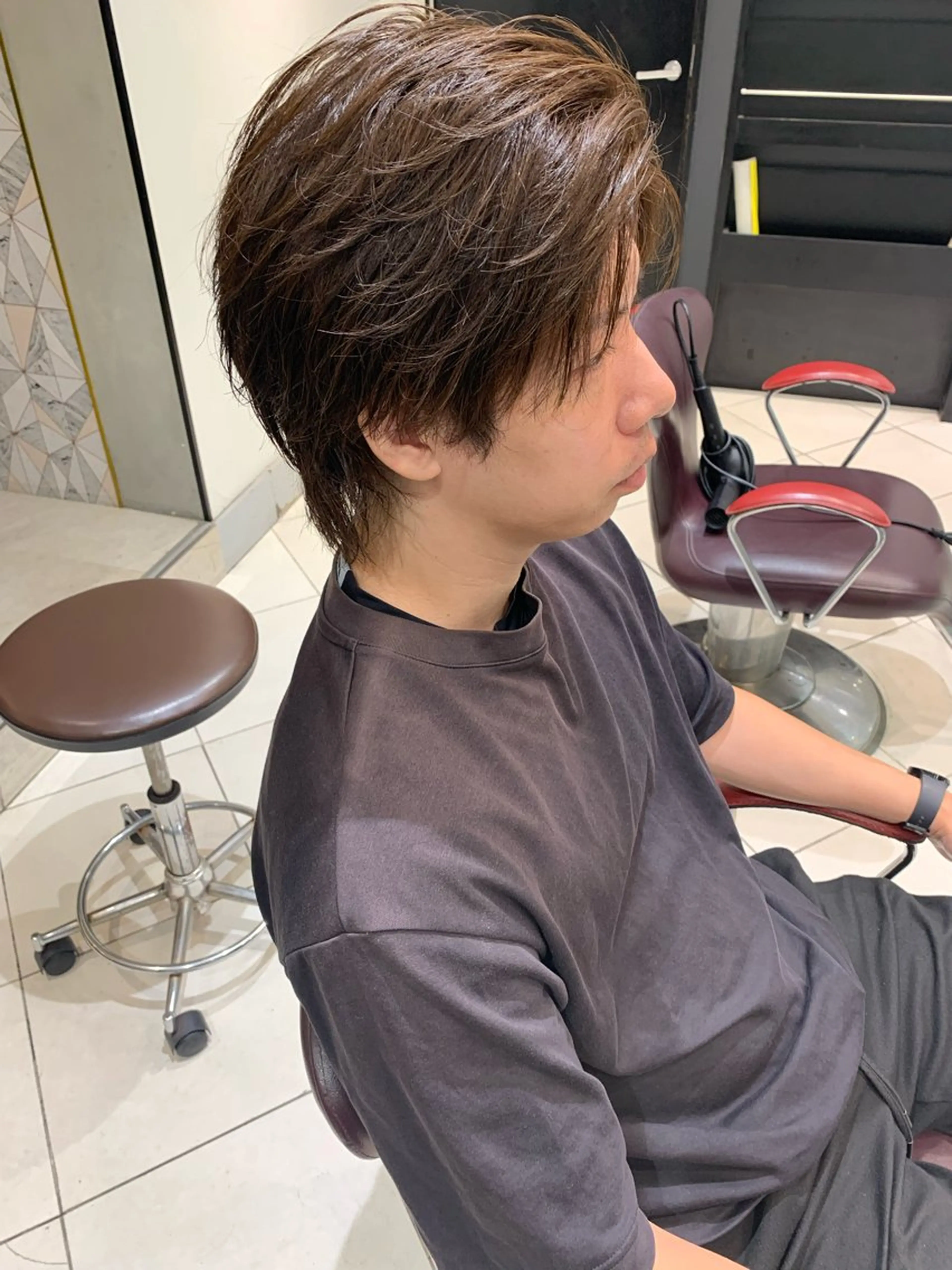 メンズ カット ヘアカラー トリートメント ✨上村 潤平✨メンズヘア✨のヘアスタイル