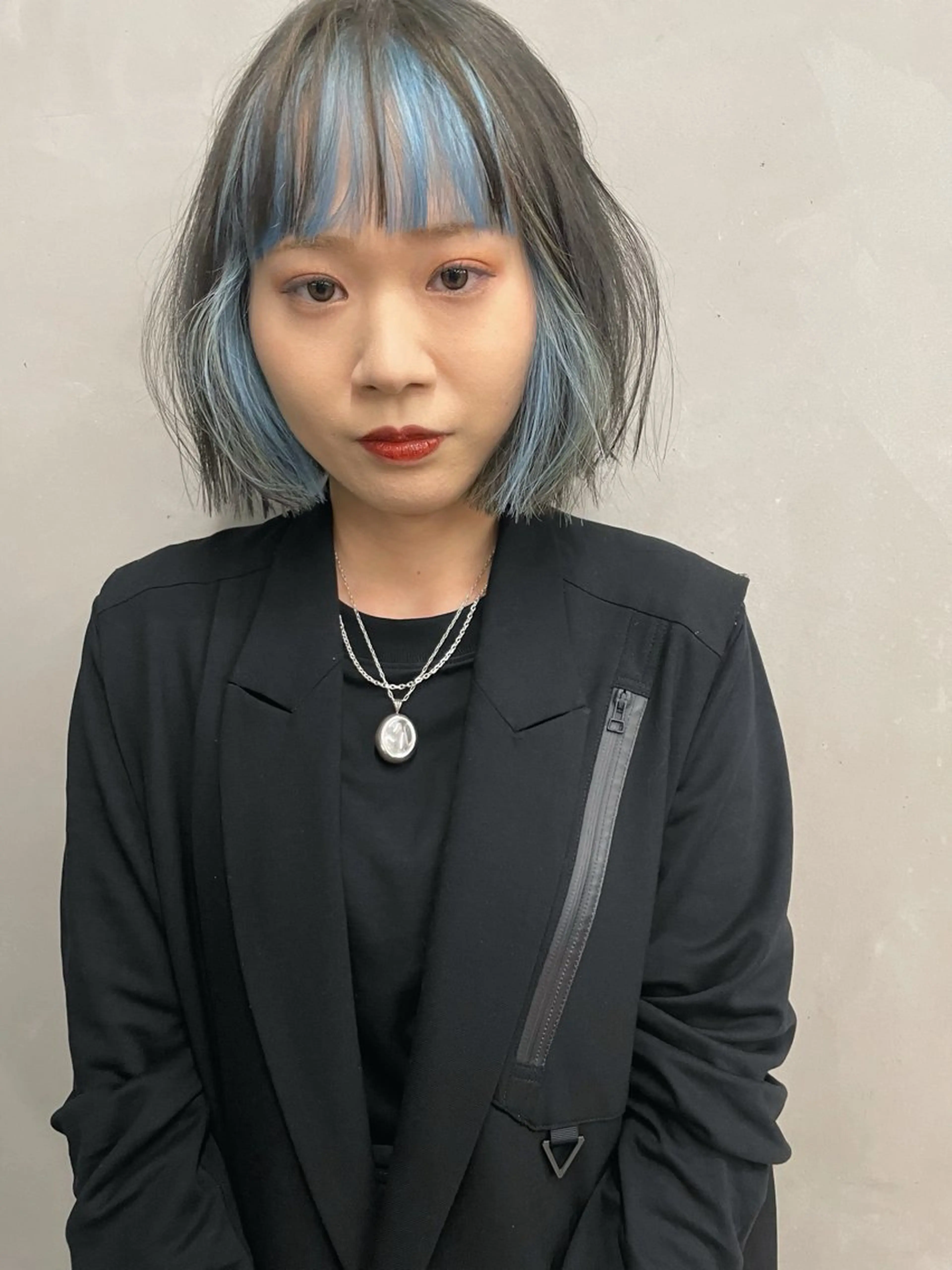 ショート カラー インナーカラー ボブ カット ヘアカラー トリートメント センスをお届けします 大谷将生INFPのヘアスタイル