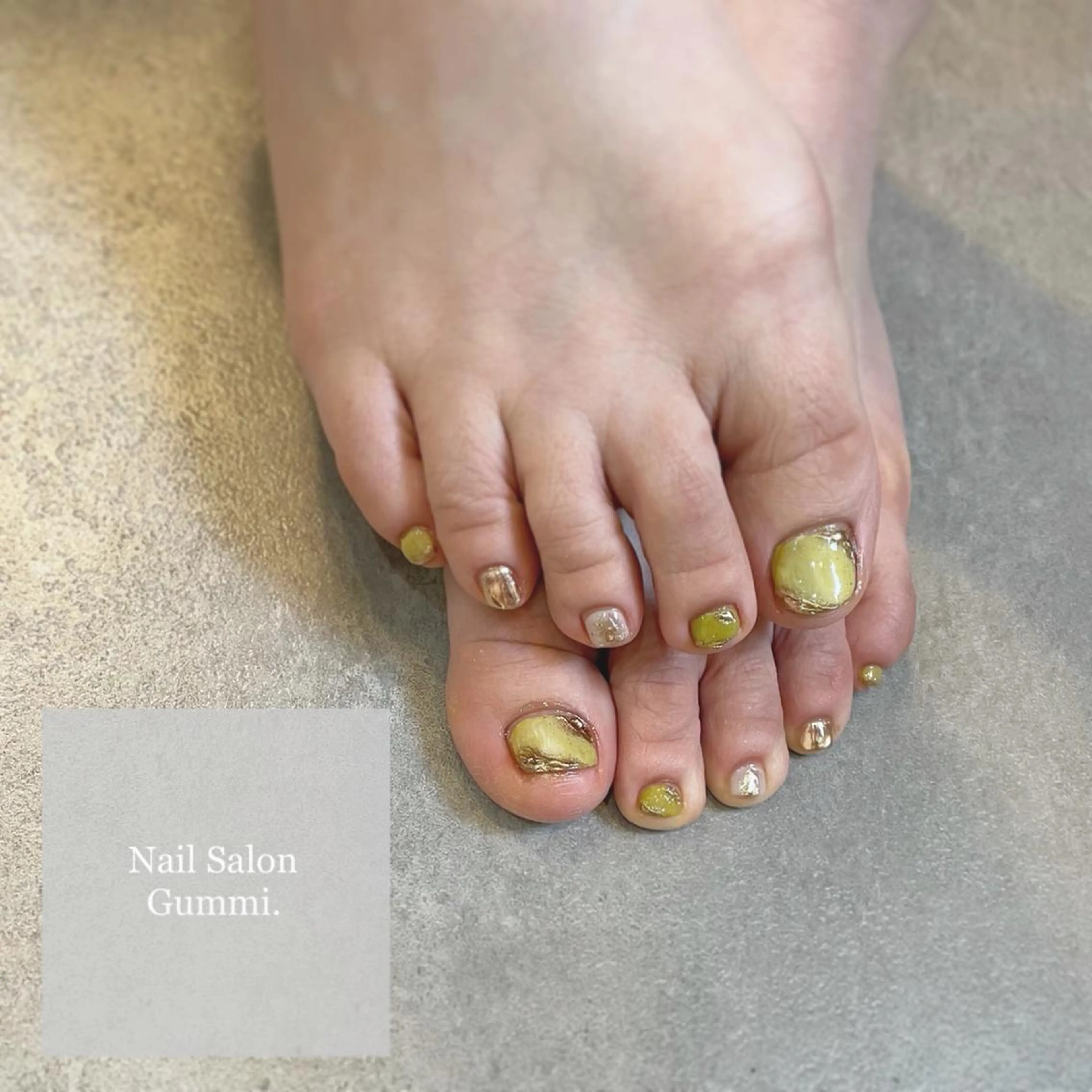 ネイル ピスタチオネイル Nail Salon Gummi.のネイルデザイン