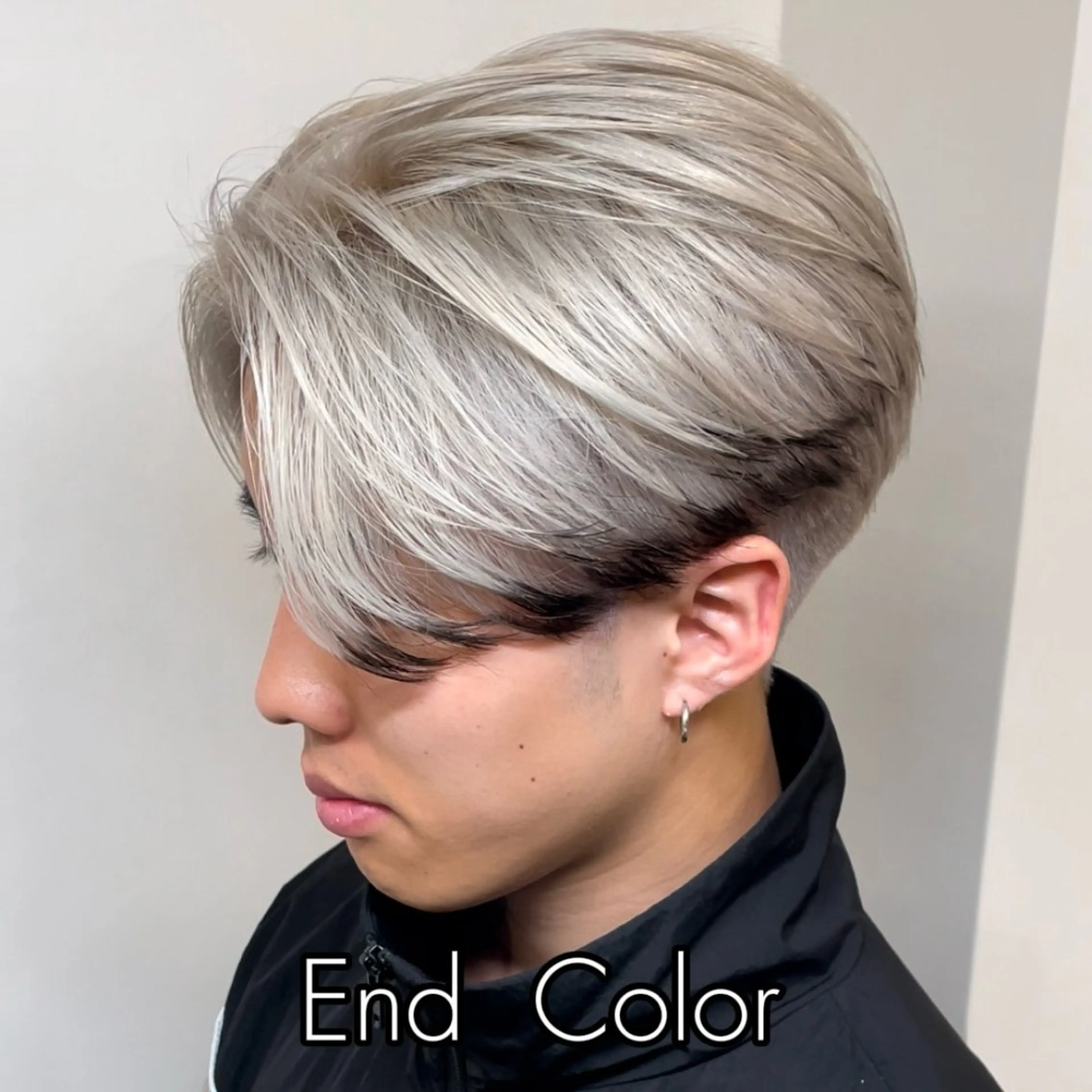 ショート ハイライト 韓国風ヘア レイヤーカット ショートヘア 縮毛矯正 カット ヘアカラー トリートメント 🫧 下島友弥 【メンズ特化美容師】のヘアスタイル