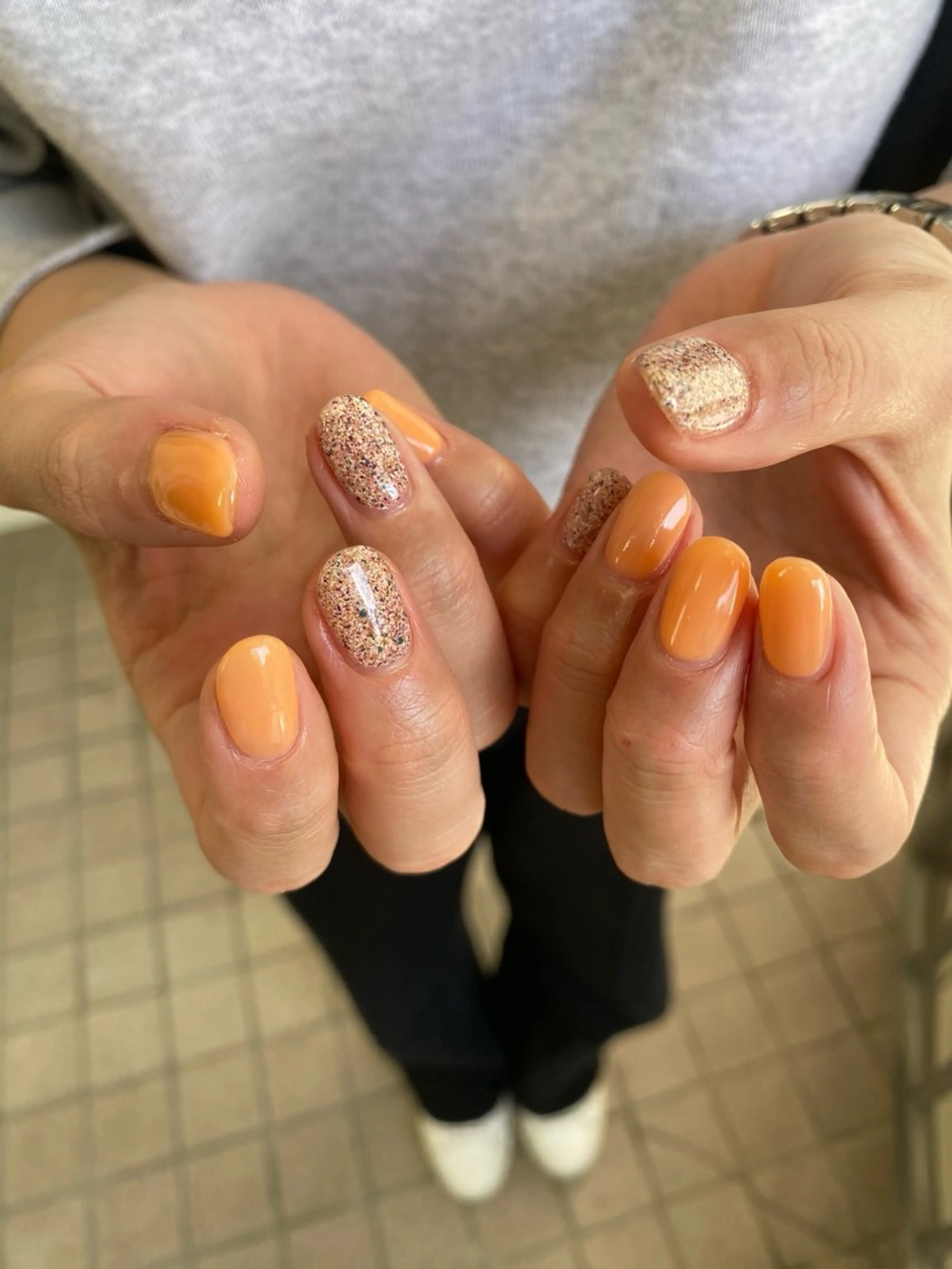 ネイル ワンカラーネイル nable.所属・望月 実莉のネイルデザイン