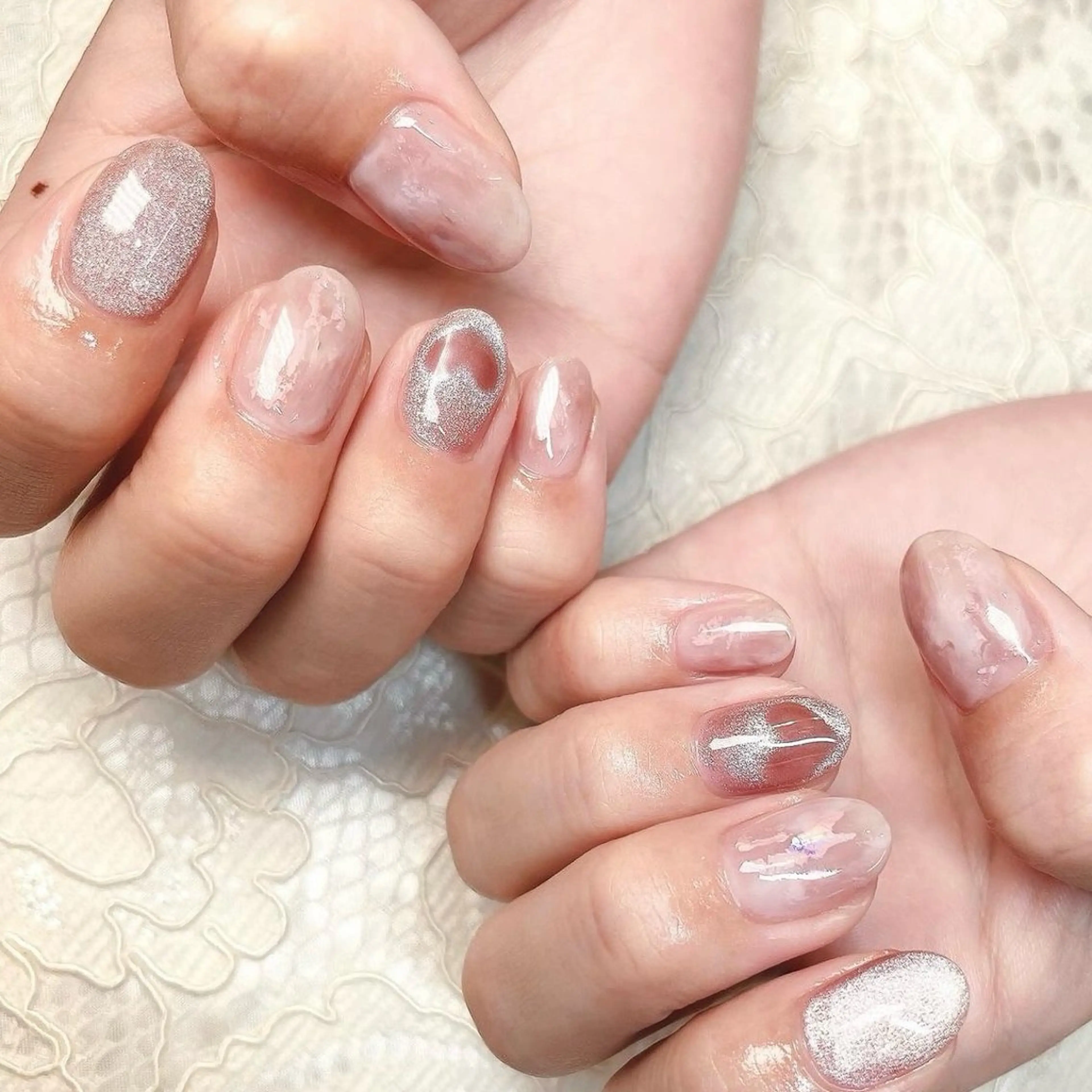 ネイル Aube Nail 佐藤のネイルデザイン