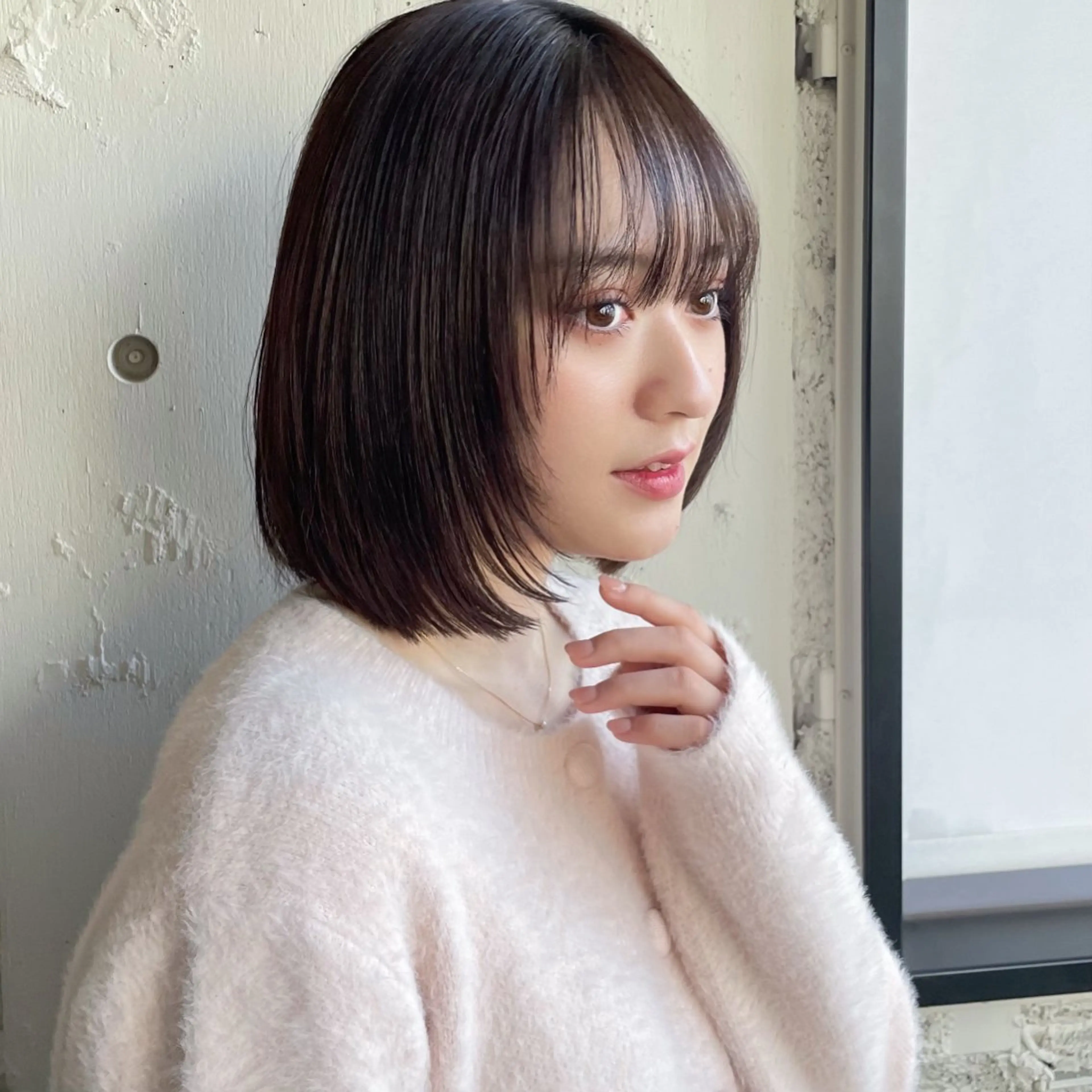 ミディアム 💫レイヤーカット ・ボブ💫小川愛誠のヘアスタイル