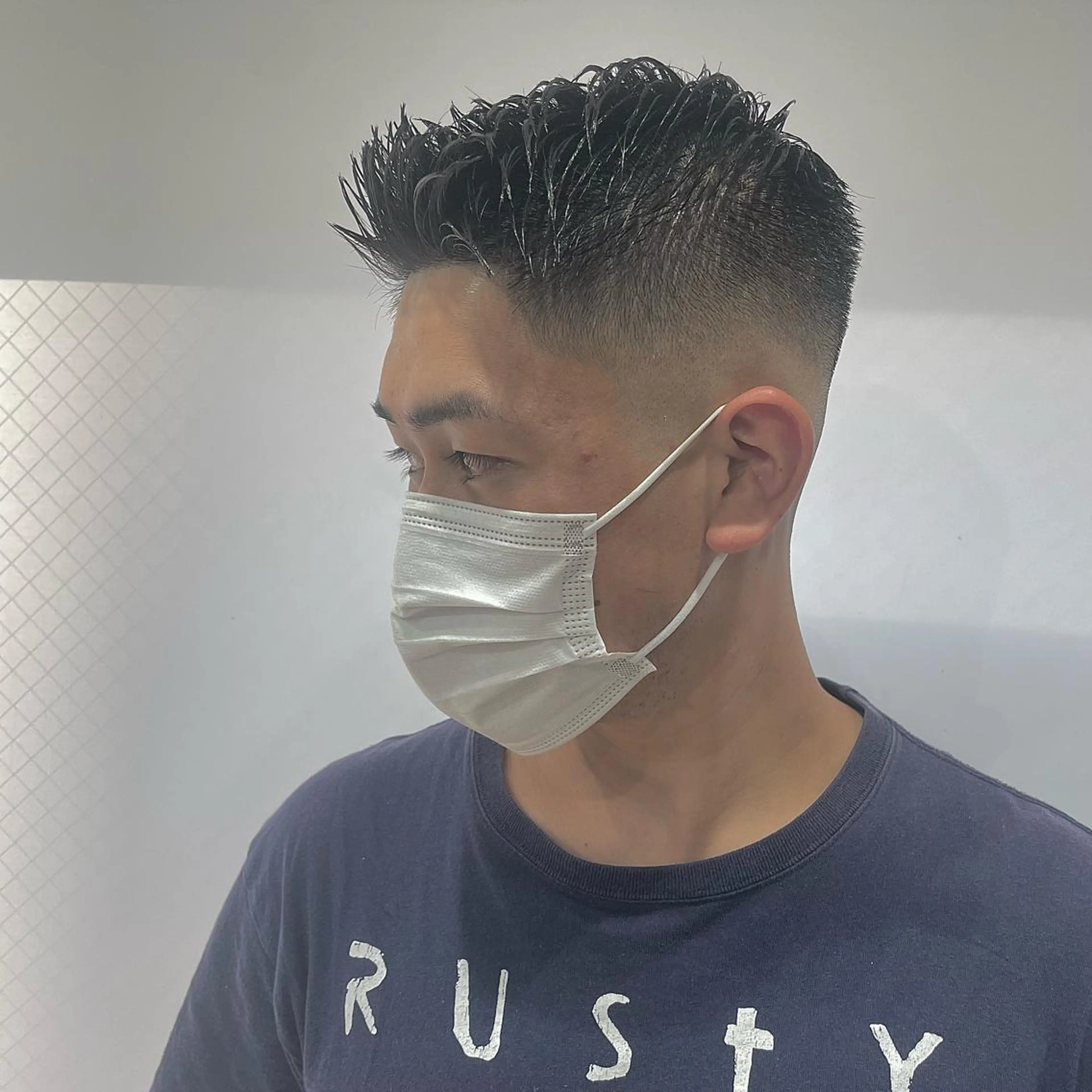 ショート メンズ フェードカット スキンフェード カット 💈メンズパーマ💈 ナカザワ　　リョウのヘアスタイル
