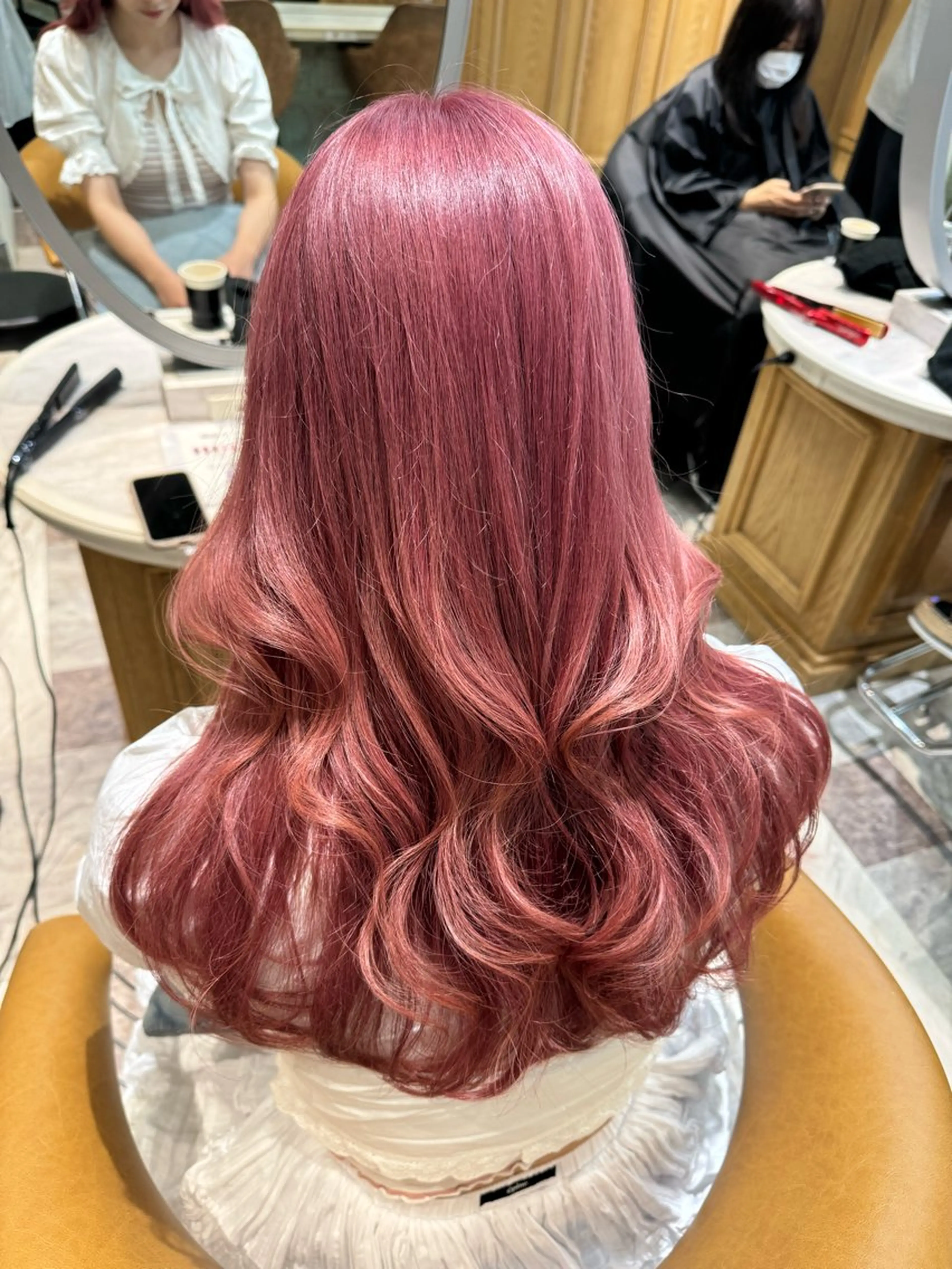 セミロング カラー ベージュカラー 黒髪 ブリーチ ブルーカラー ブルーブラック ヘアカラー 木屋元一/透明感 /レイヤー/顔まわりのヘアスタイル