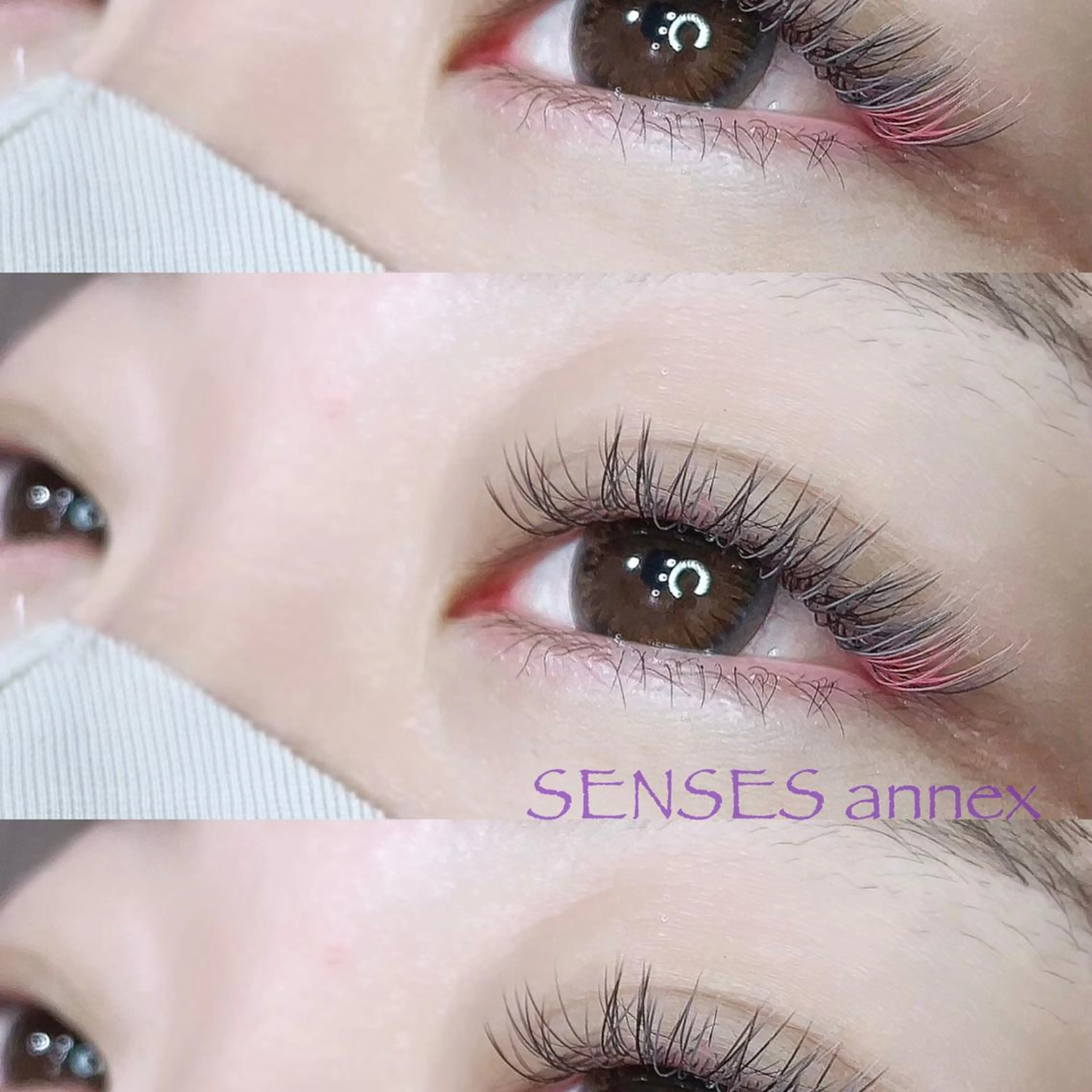 マツエク・マツパ カラーマツエク マツエク SENSES_ WAKAのマツエク・マツパデザイン