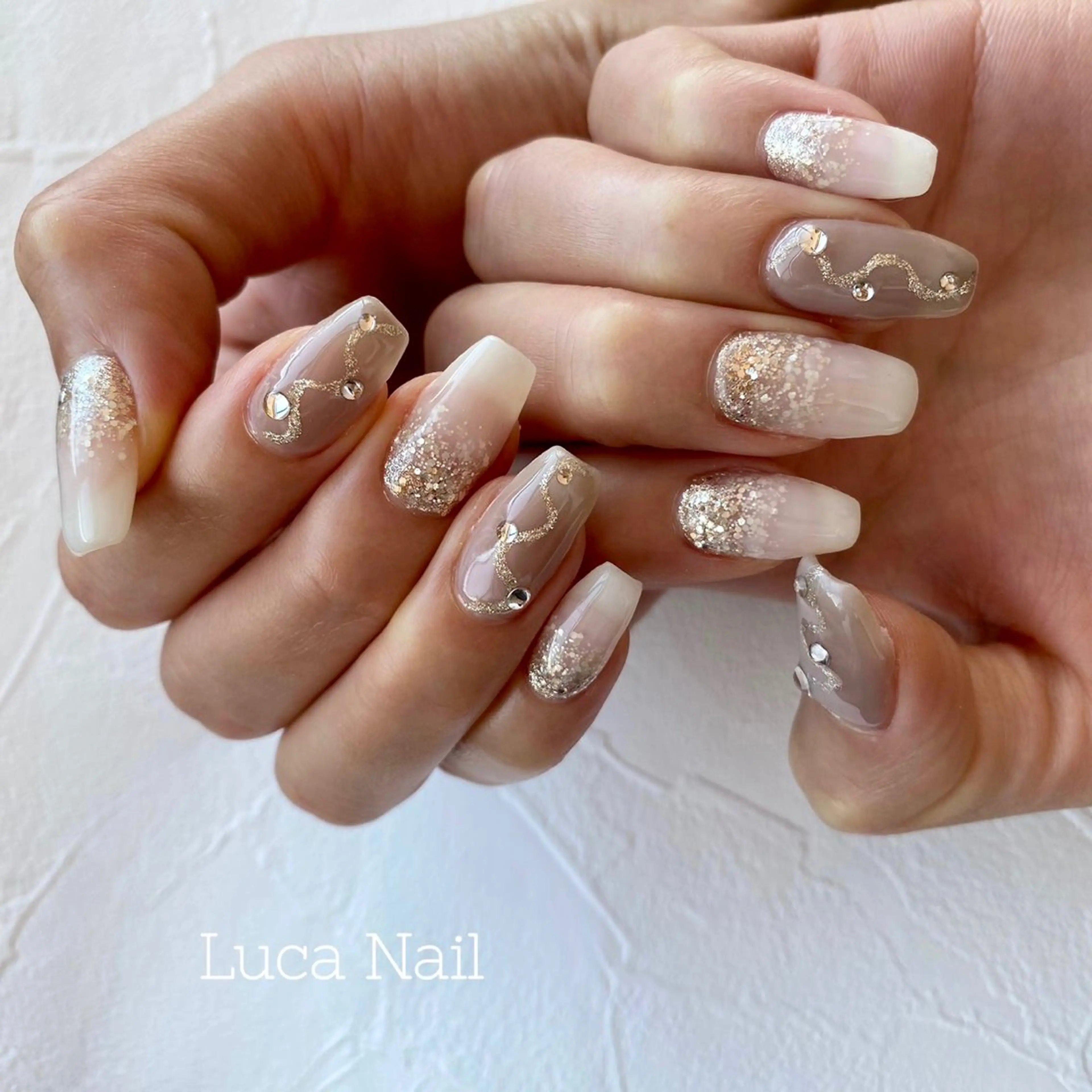 ネイル ハンドネイル ハンドケア Luca  Nail所属・Luca Nail 🌼yu-kaのネイルデザイン