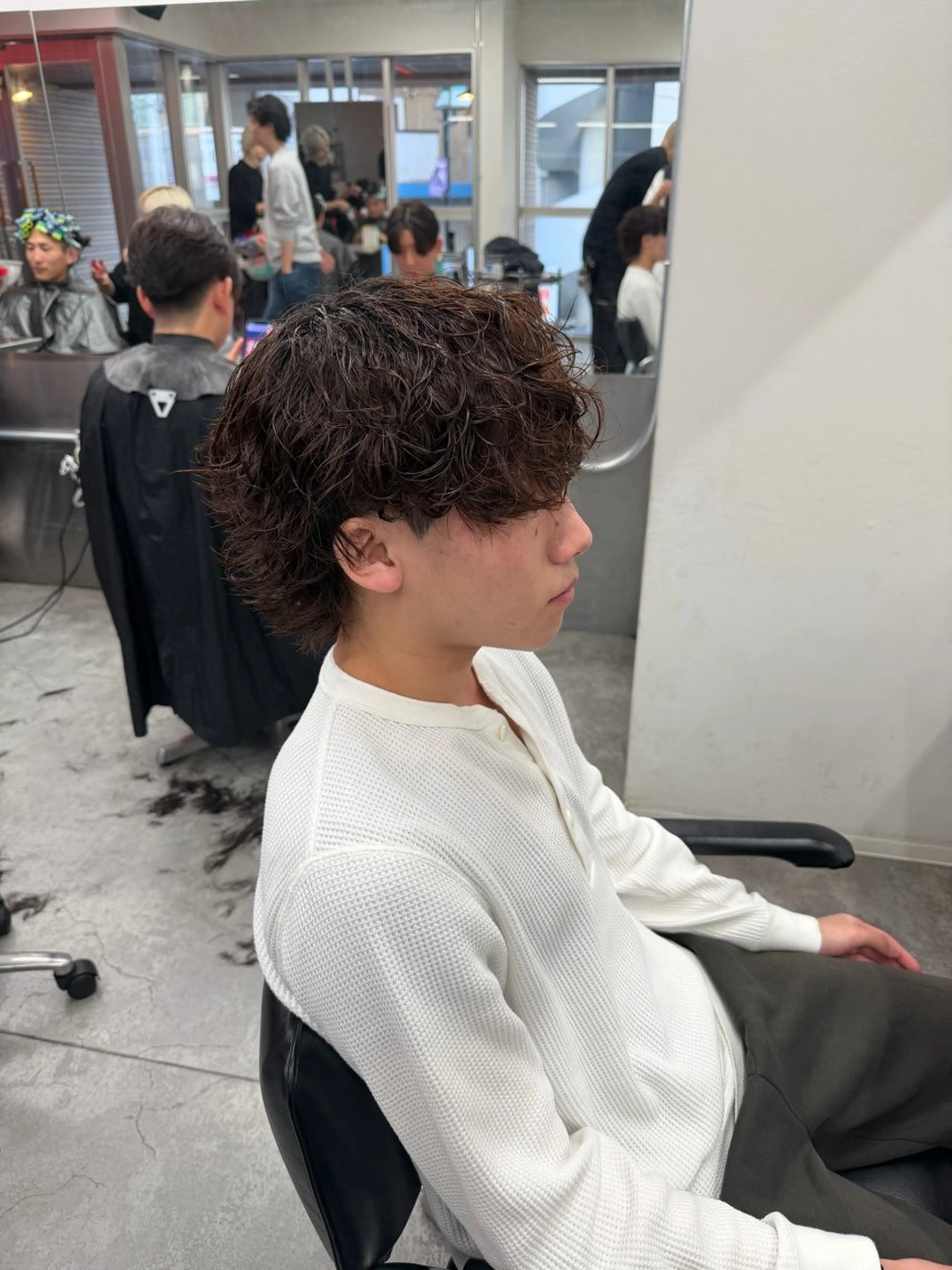 パーマ メンズ カット パーマ 町田エリアＮｏ．１/ パーマ特化/太田京希のヘアスタイル