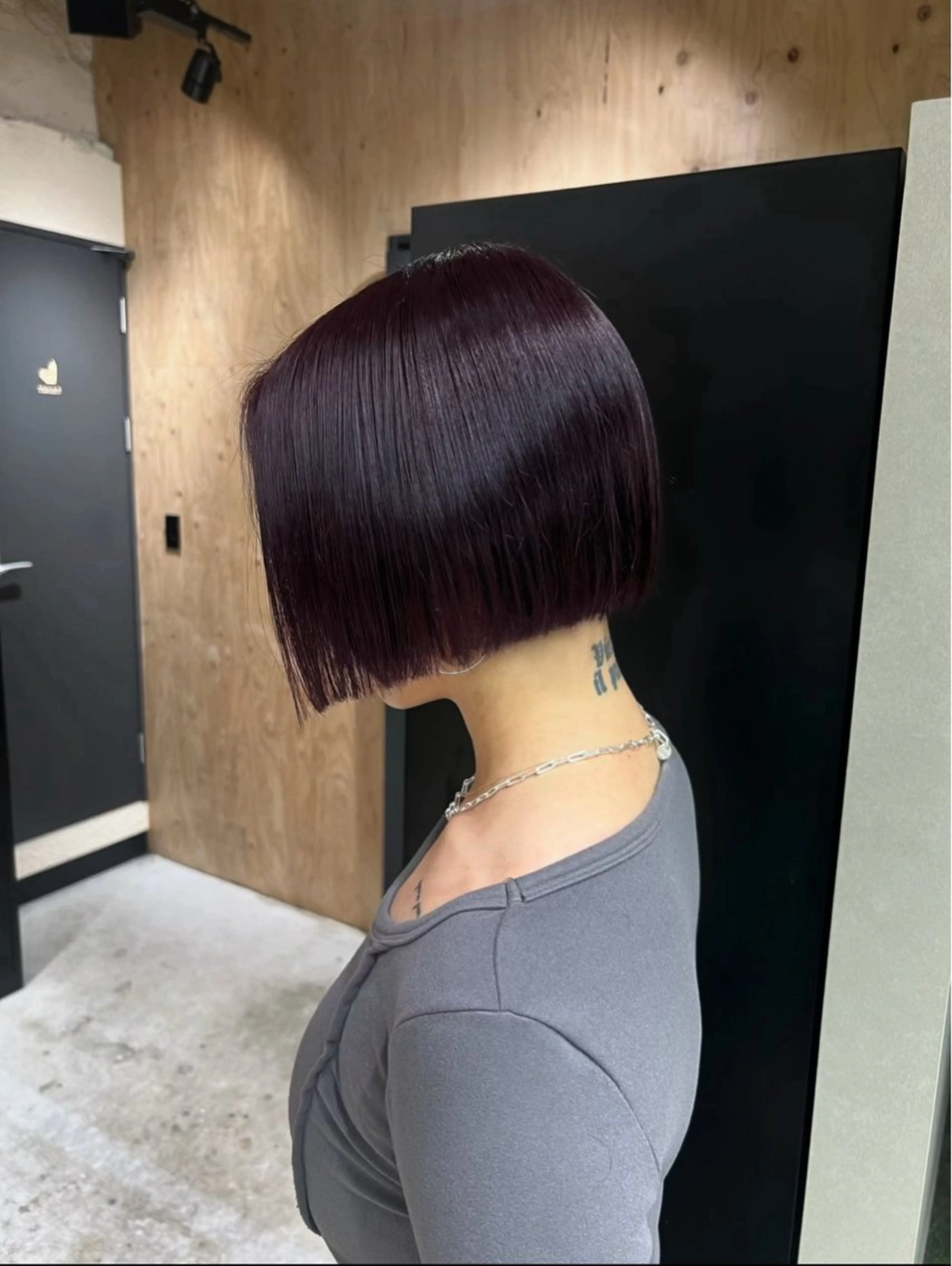 ショート カラー 💖難波レイヤー カット💖ツバサのヘアスタイル
