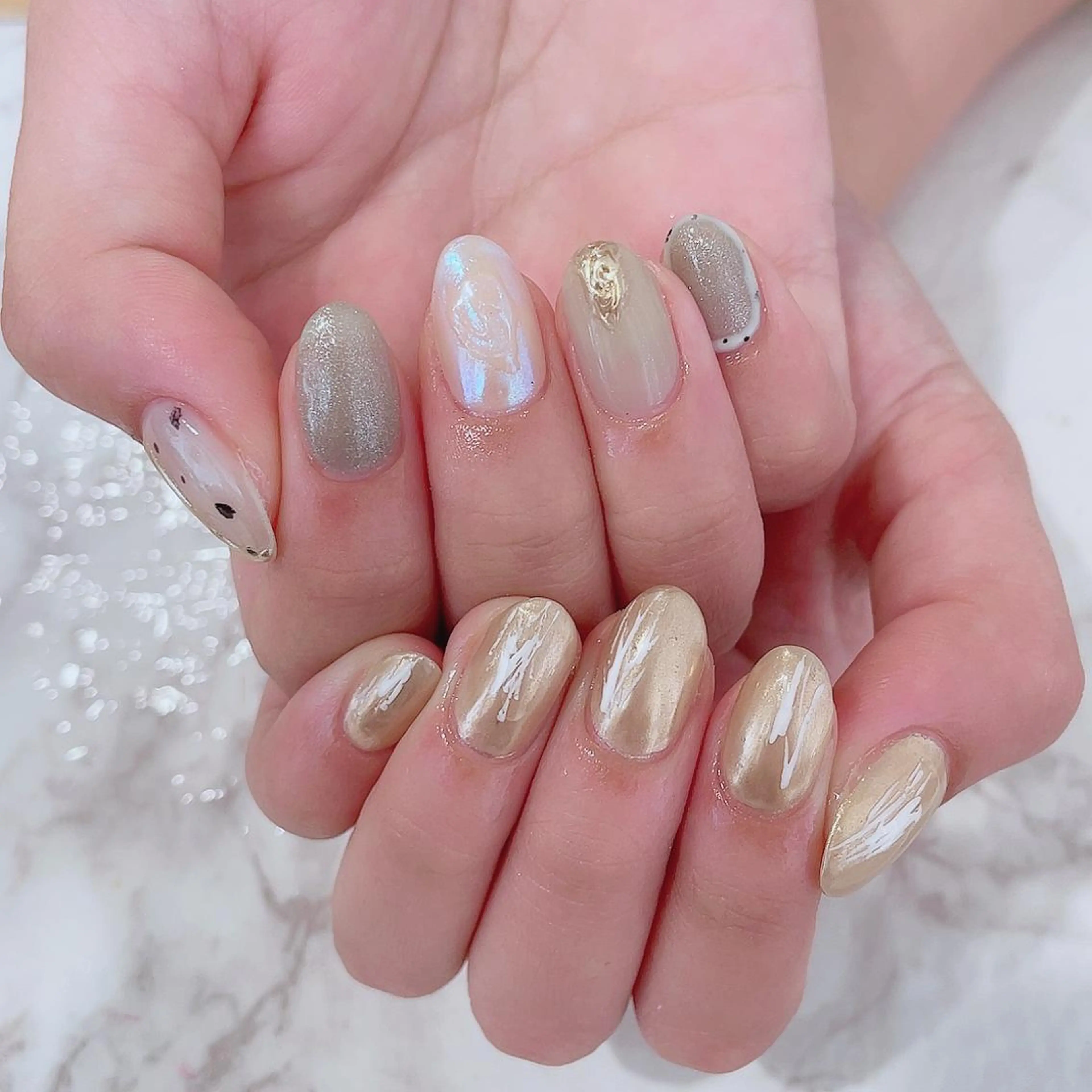 ネイル ハンドネイル ハンドケア nailsalon SuMILEのネイルデザイン