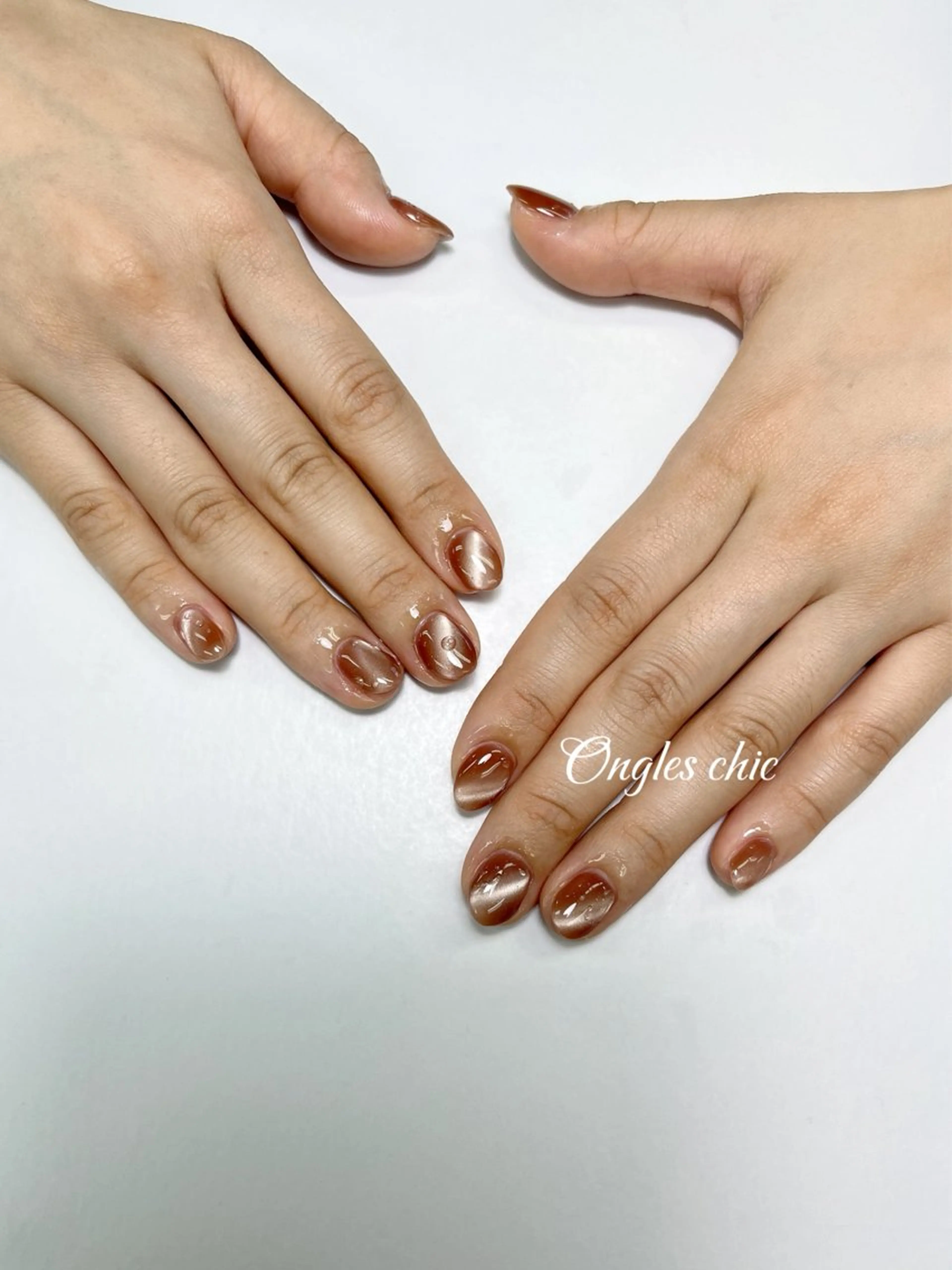 ネイル ハンドネイル ハンドケア ongles chic❤️のネイルデザイン