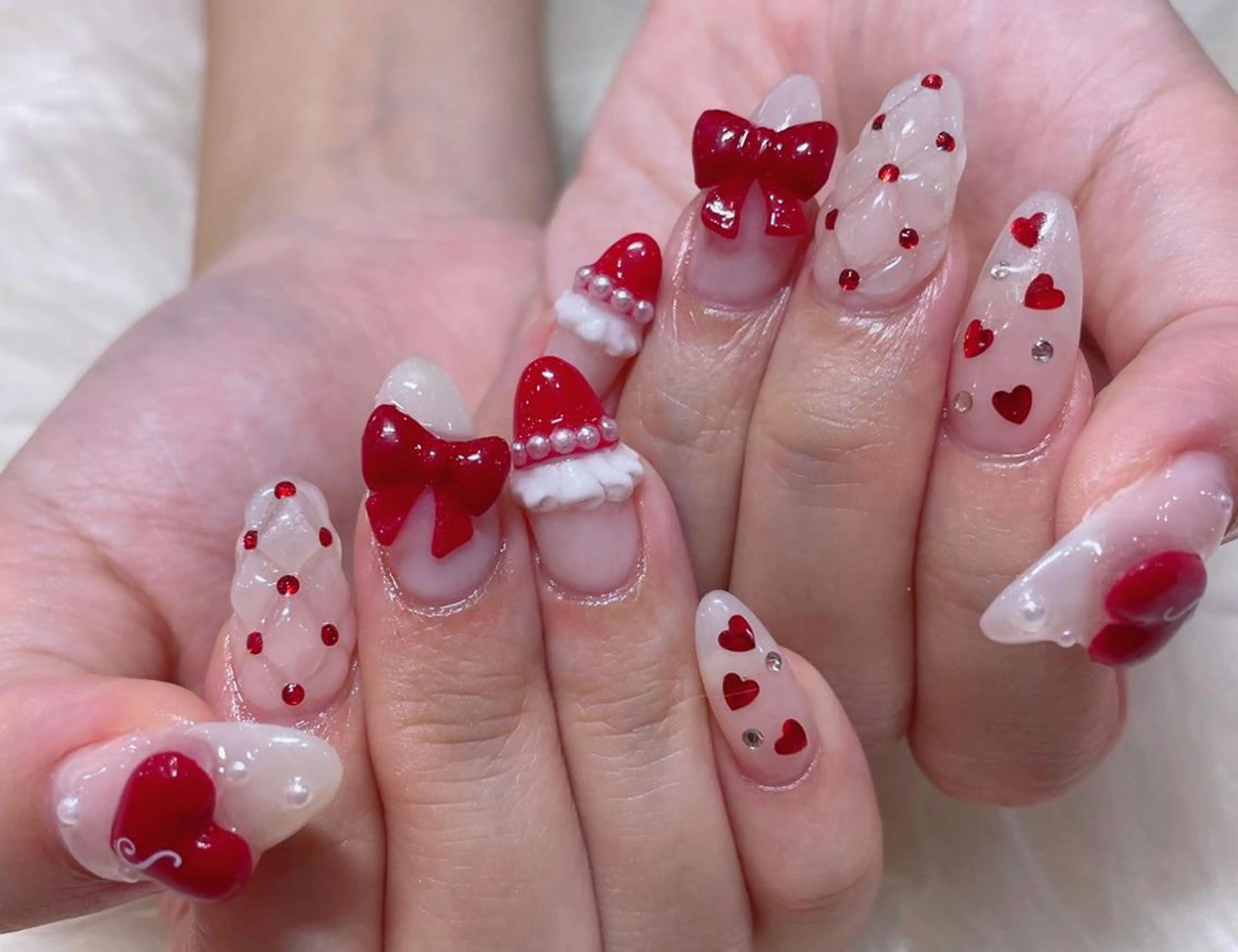 ネイル 成人式 スカルプネイル NAILSGOGO shibuyaのネイルデザイン