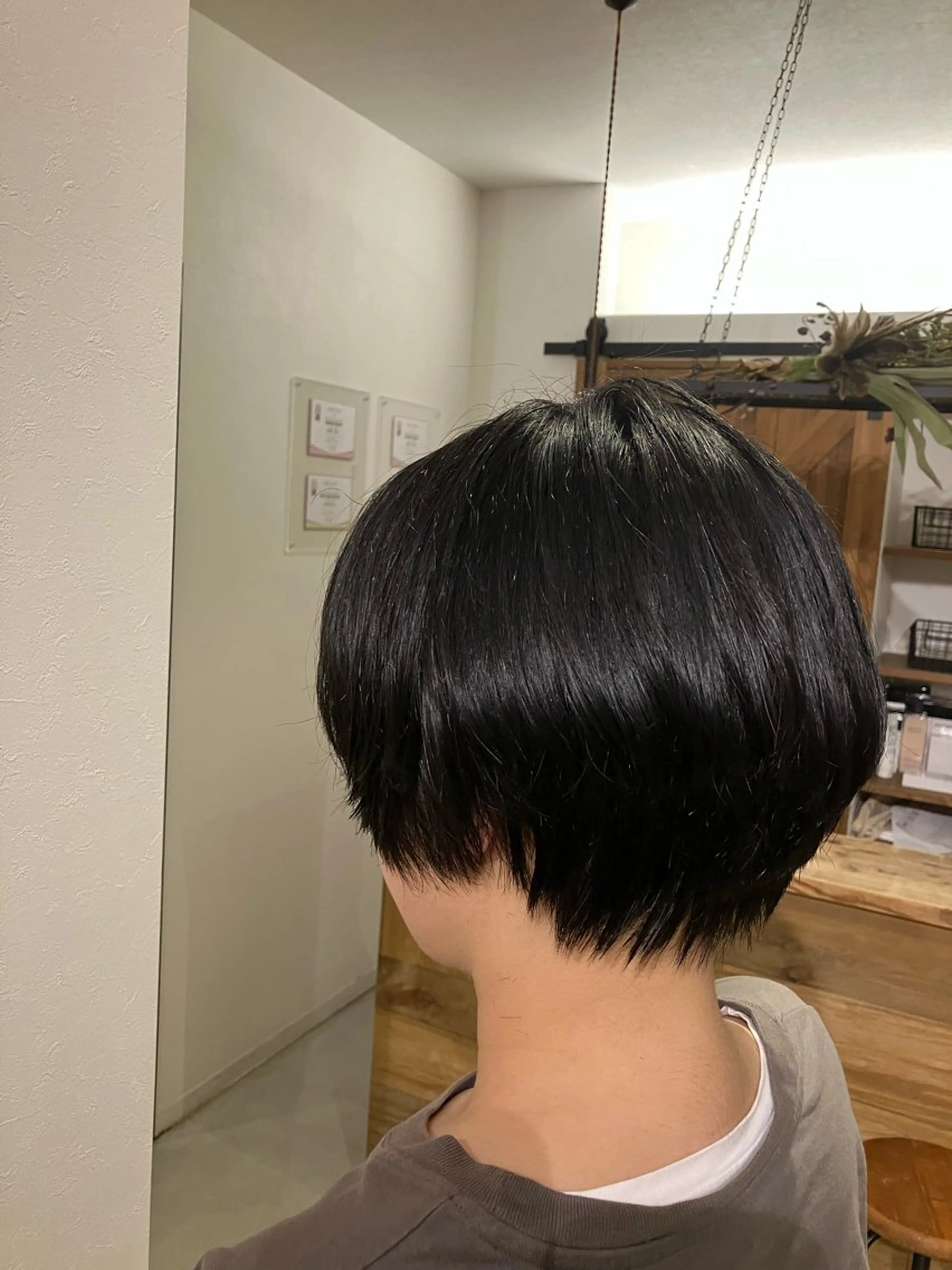 ショート カット 清水 美香のヘアスタイル
