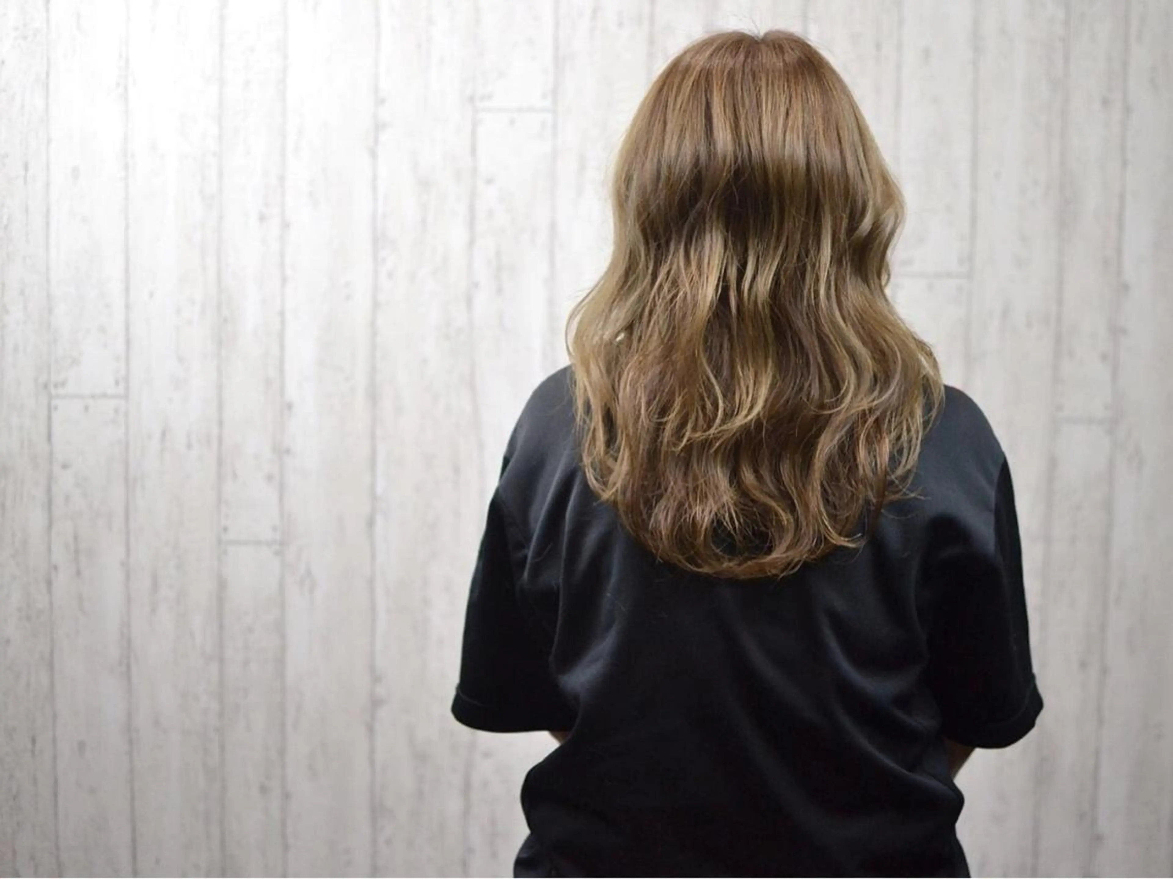 ミディアム カラー カット ヘアカラー カット／メンズカット 藤田麻衣のヘアスタイル