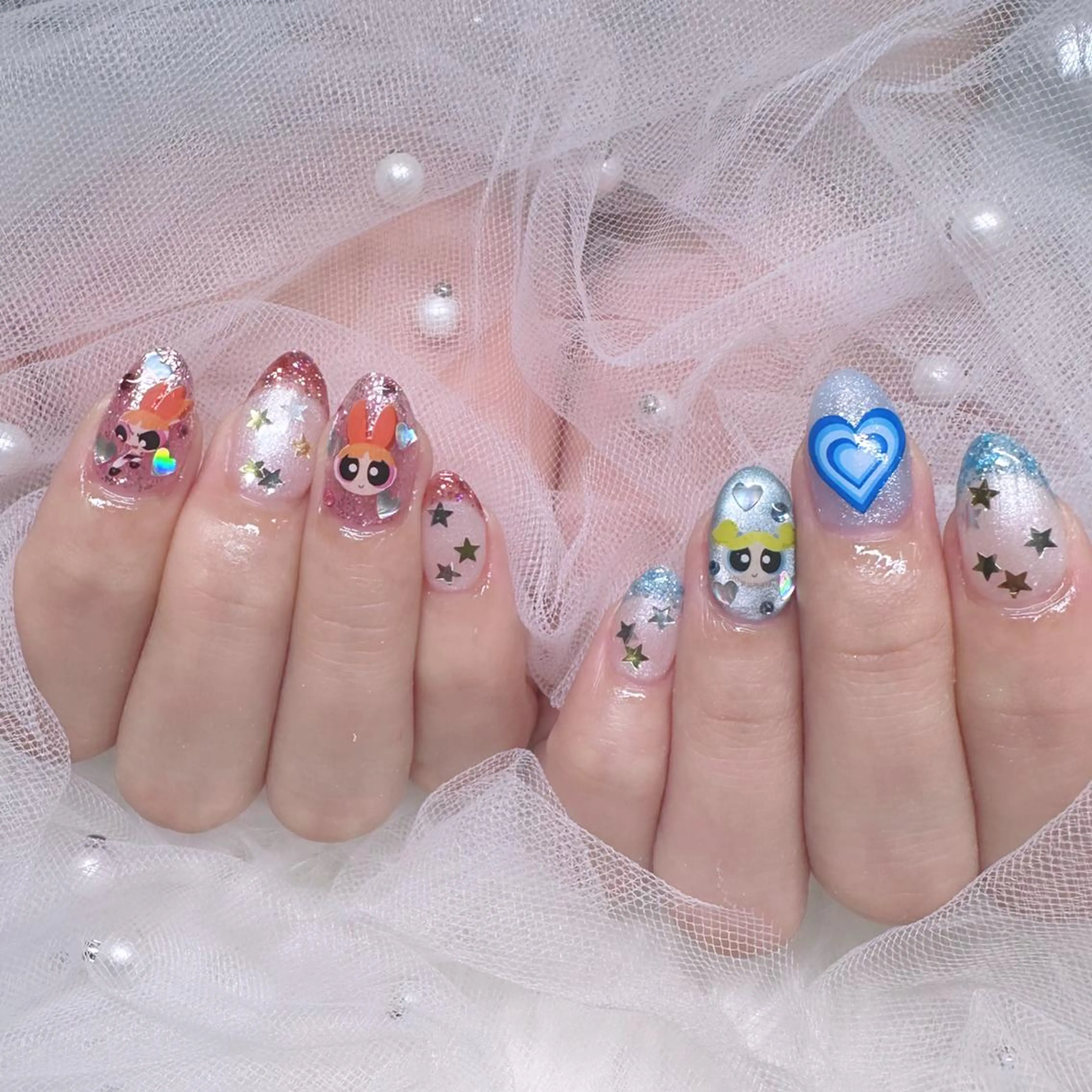 ネイル ジェルネイル 持ち込み ソフトジェル ハンドネイル ネイリストKanon シェルウェリナ 船橋のネイルデザイン