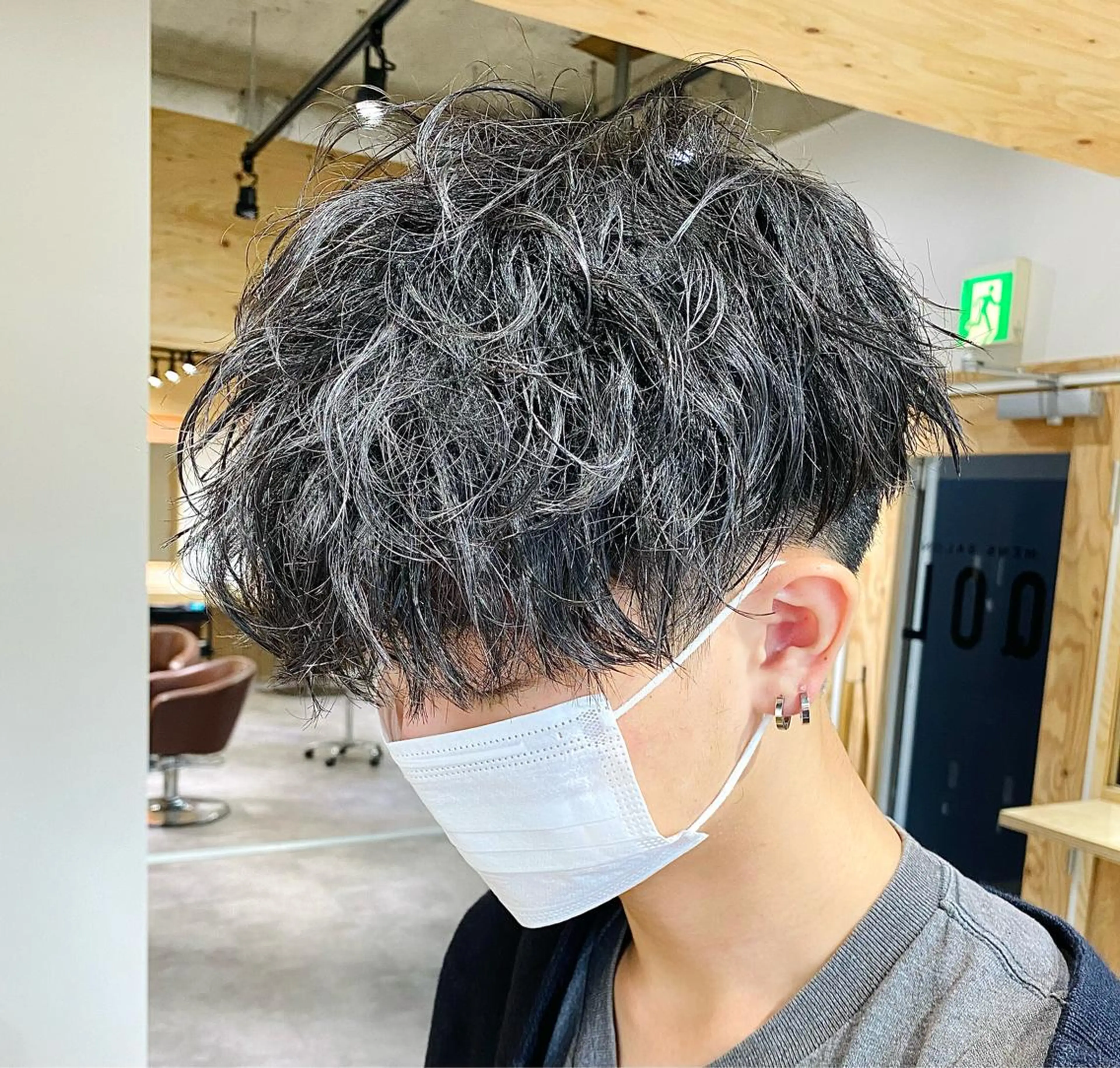 パーマ メンズ カット パーマ トレンドパーマ‼️ NAOKI💥のヘアスタイル