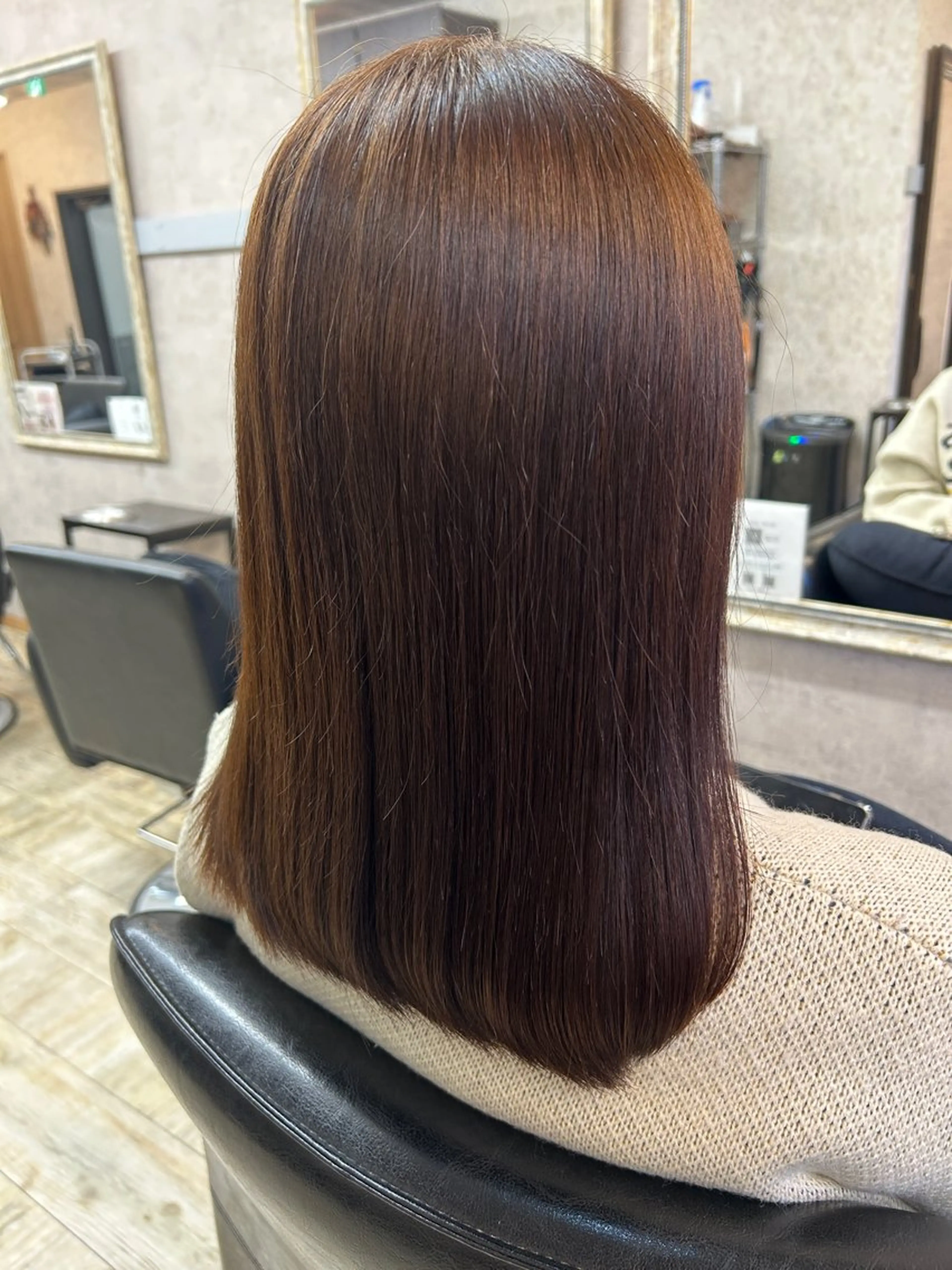 ミディアム カラー カット ヘアカラー トリートメント 🌻柳谷 心渚🌻のヘアスタイル