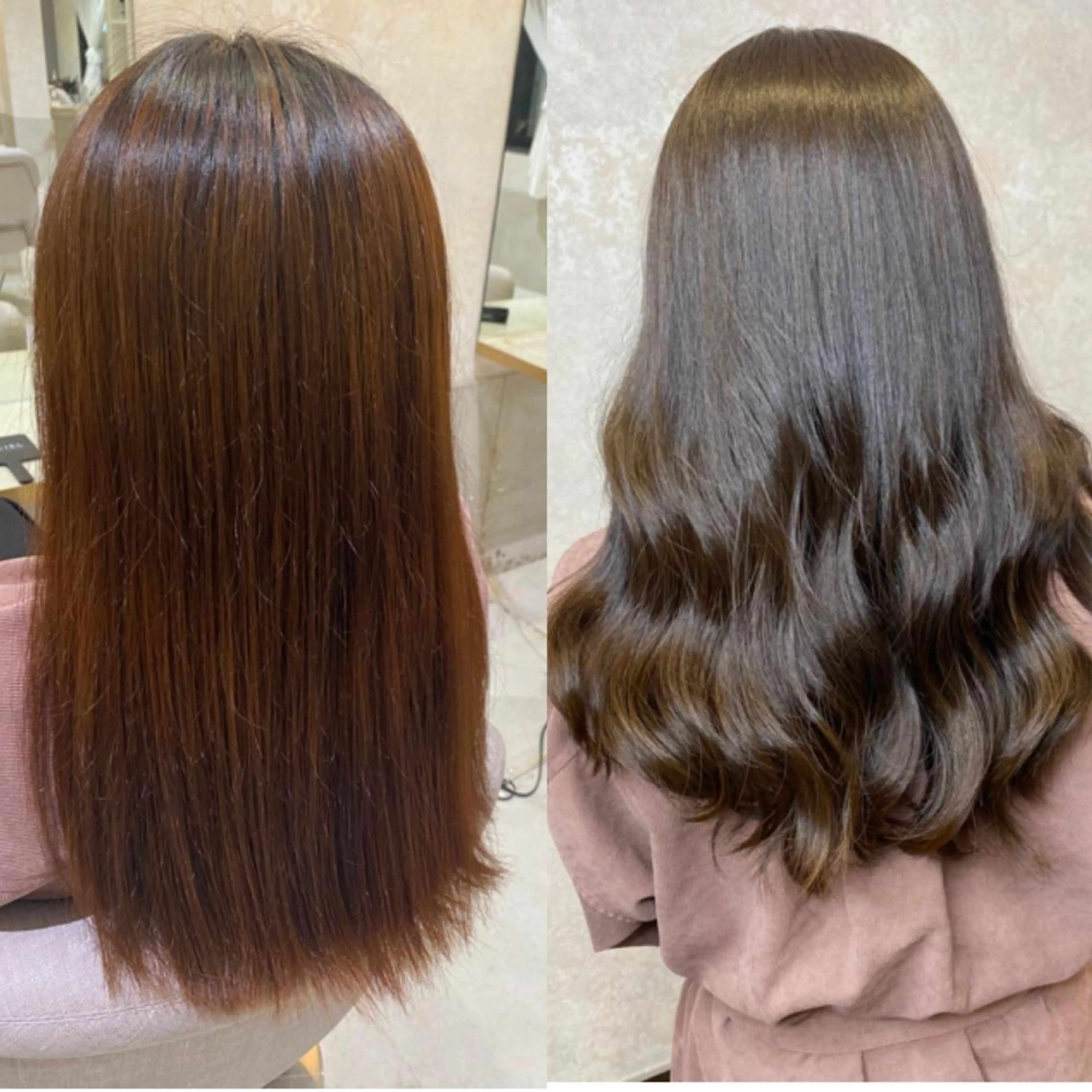 ロング カラー アッシュ ベージュカラー 黒髪 ブリーチ ケアブリーチ CIEL天六店 三上春のヘアスタイル