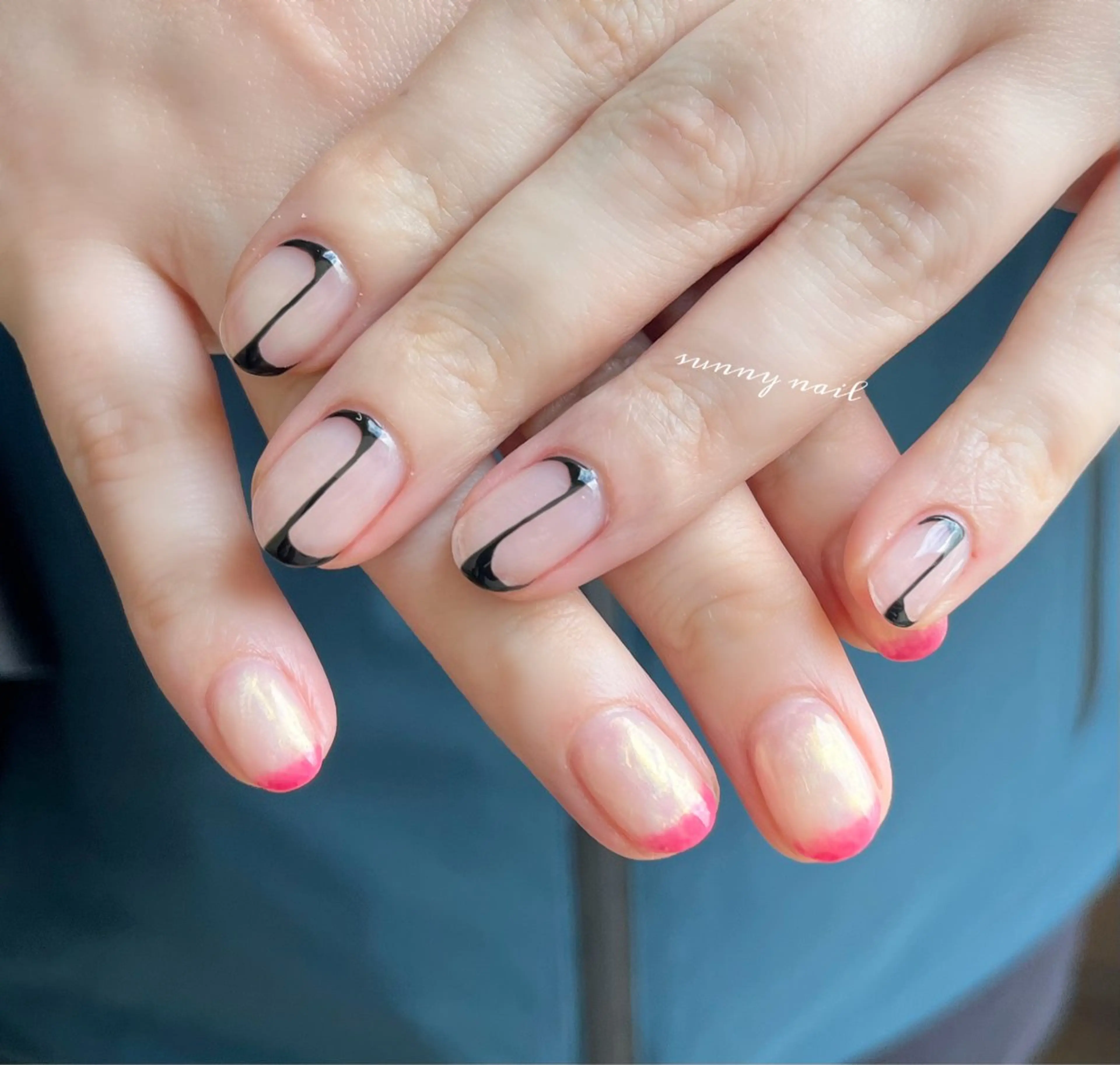 ネイル アートネイル ジェルネイル パラジェル sunny nailのネイルデザイン