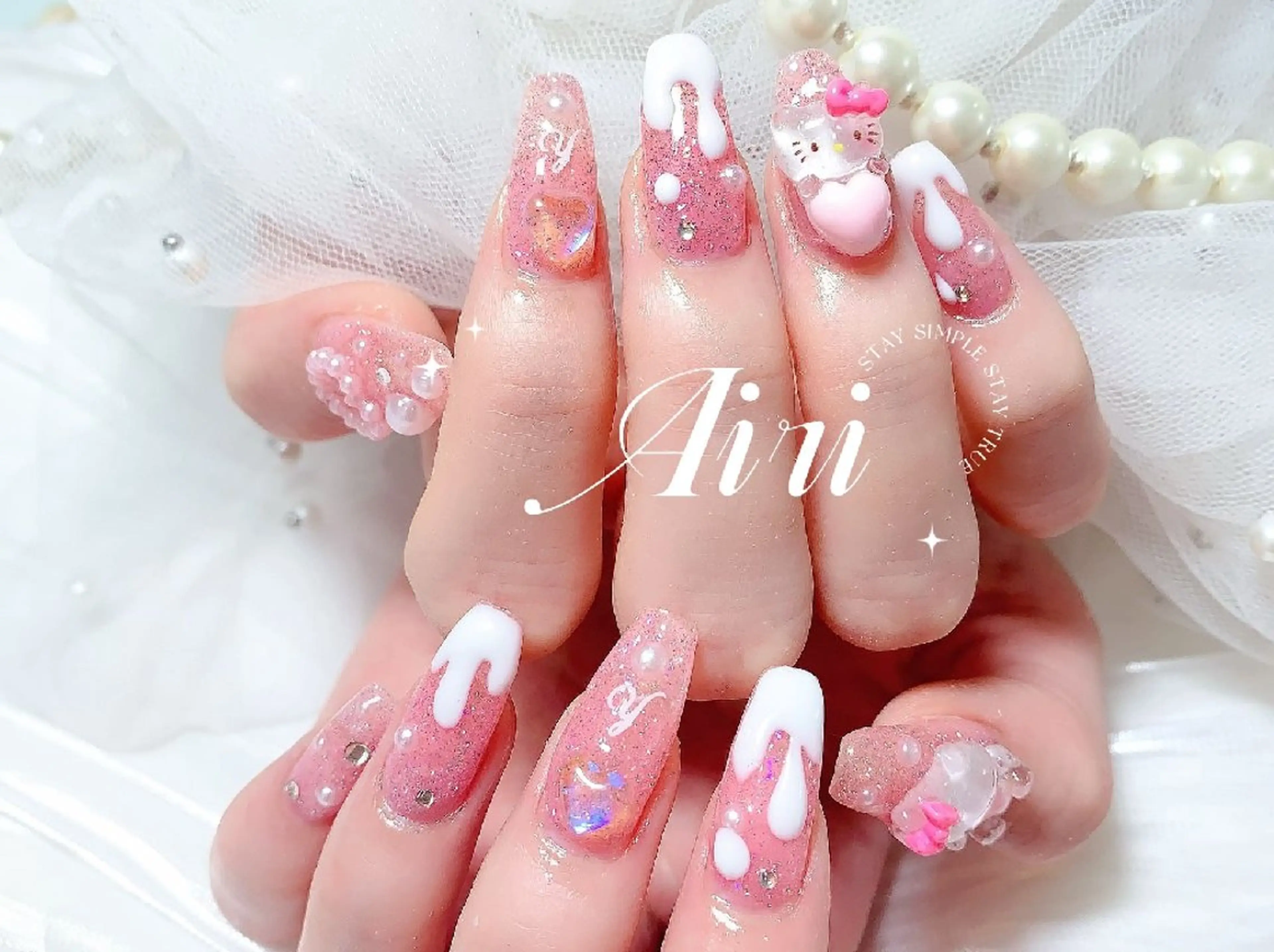 ネイル フットネイル ジェルネイル ハロウィン ラメ(グリッター) ラメグラデーション シンプルネイル専門店 -snow-高田馬場のネイルデザイン