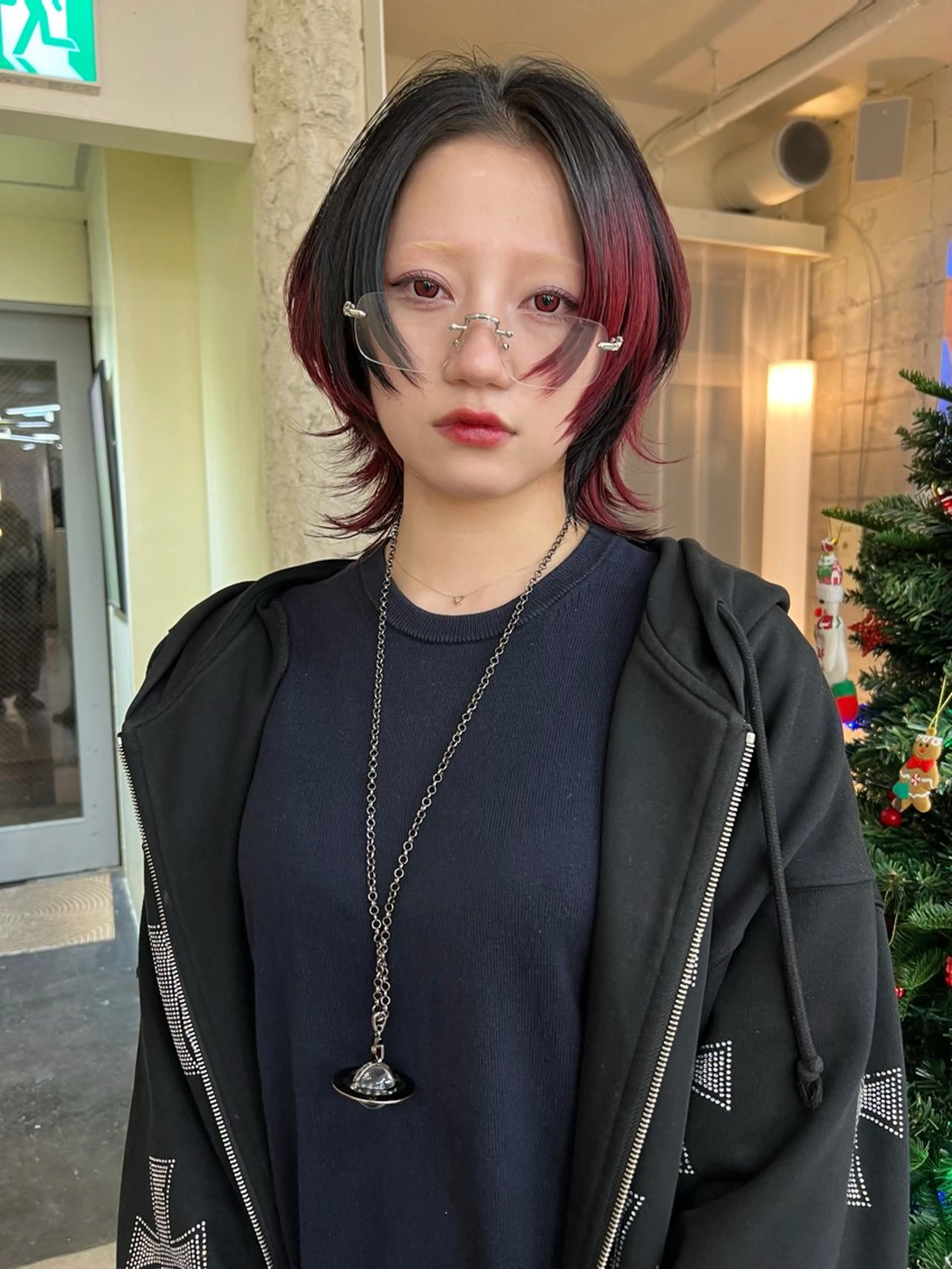 ショート カラー カット haco＋所属・圧倒的デザイン力 店長🎨RENAのヘアスタイル