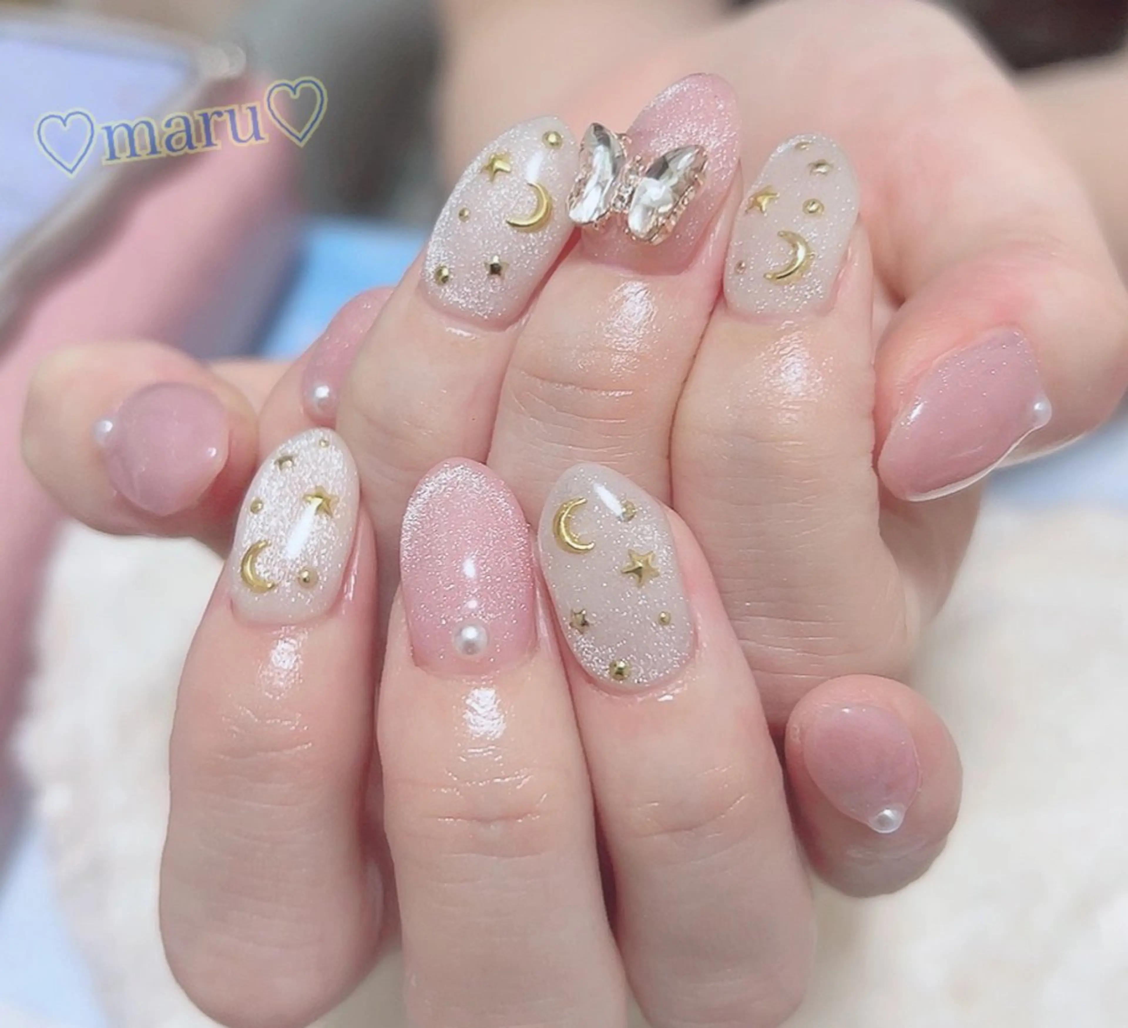 ネイル ハンドネイル フットネイル まるみ♡8/25- 31お休み🙇‍♀️のネイルデザイン