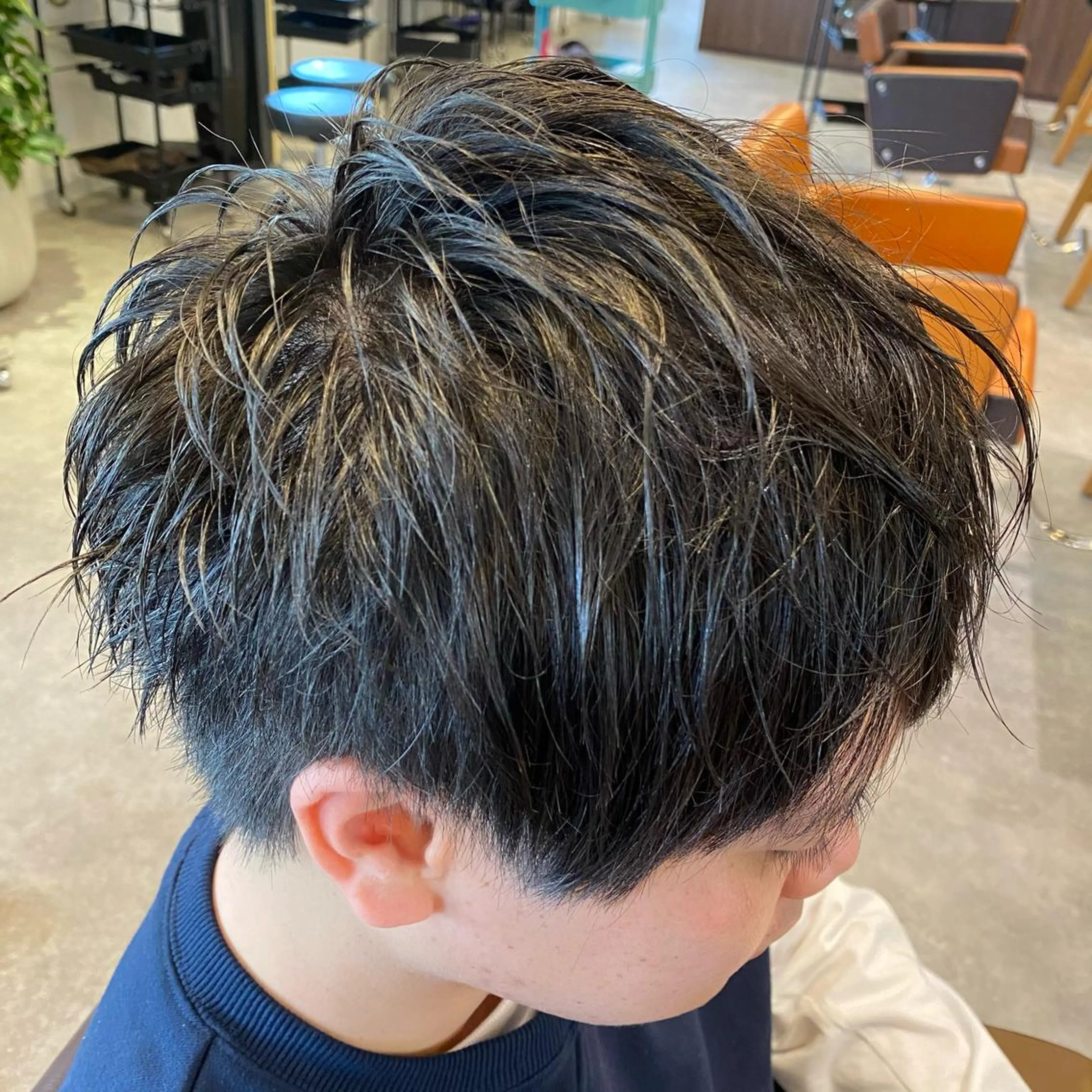 ショート メンズ 松本 直也のヘアスタイル