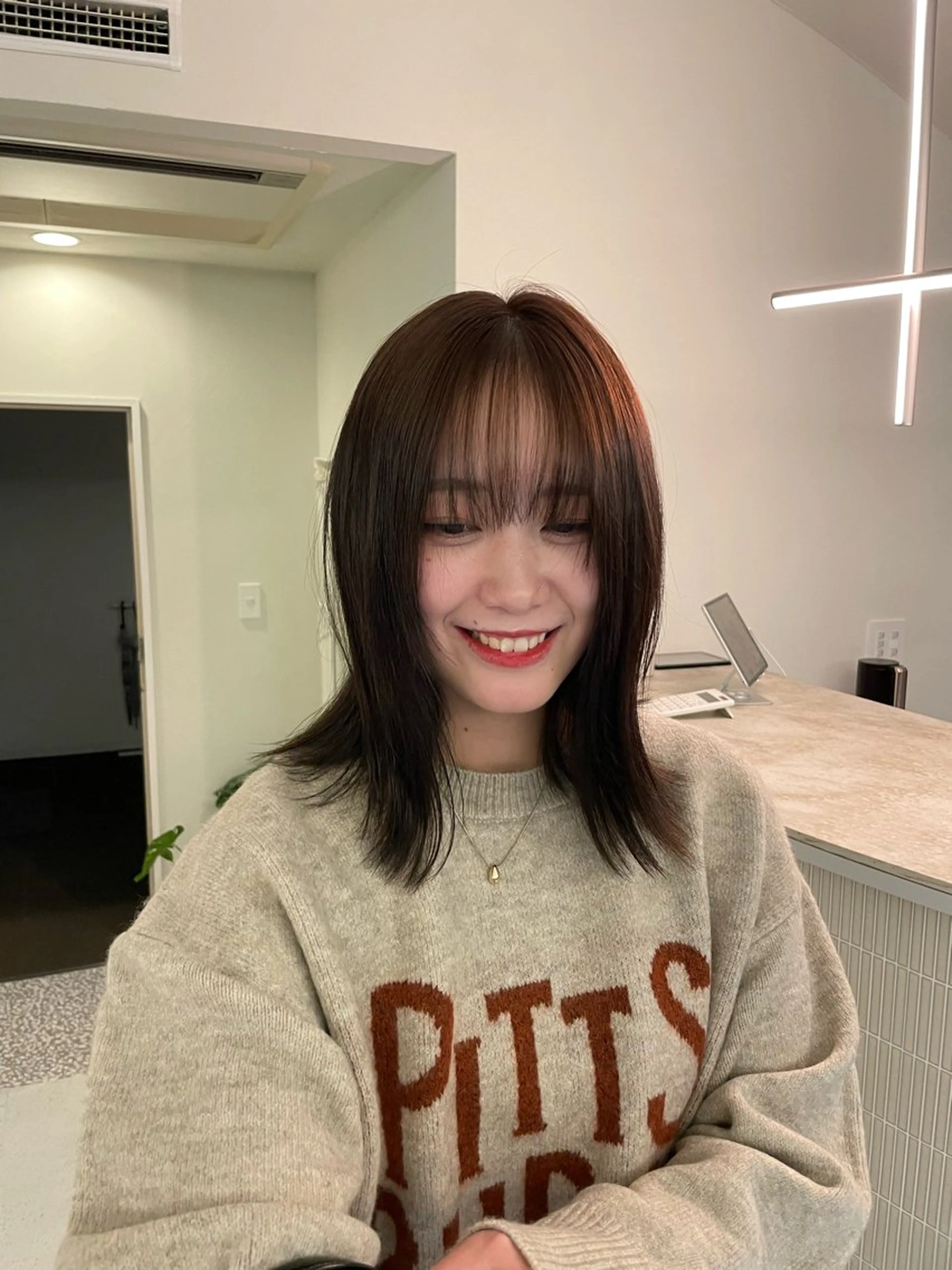 ミディアム ONZE所属・ONZE miyuのヘアスタイル