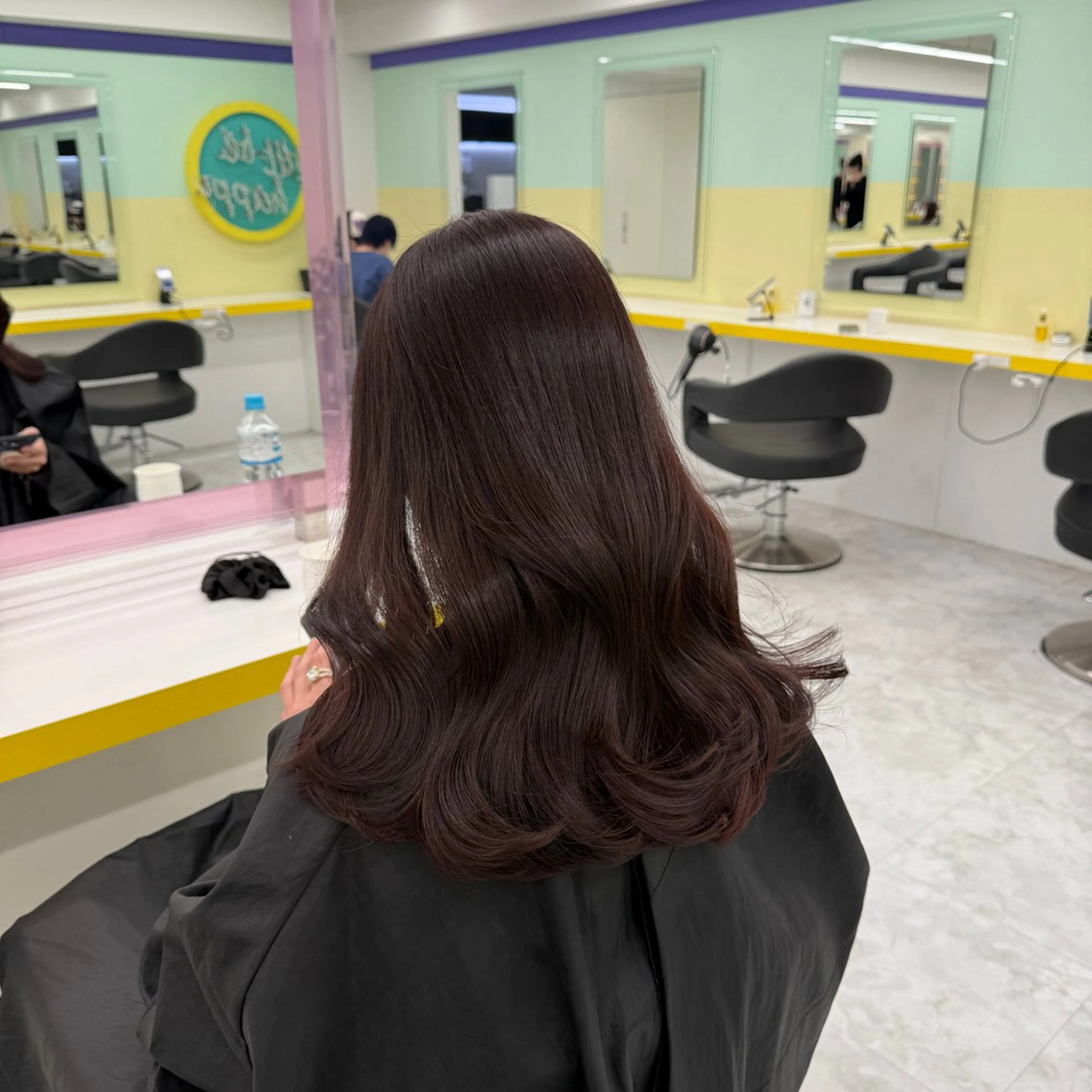 ロング カラー ヘアアレンジ ラベンダーカラー カット ヘアカラー トリートメント ヘアセット 🎀Girly艶髪 暖色🎀Harukaのヘアスタイル