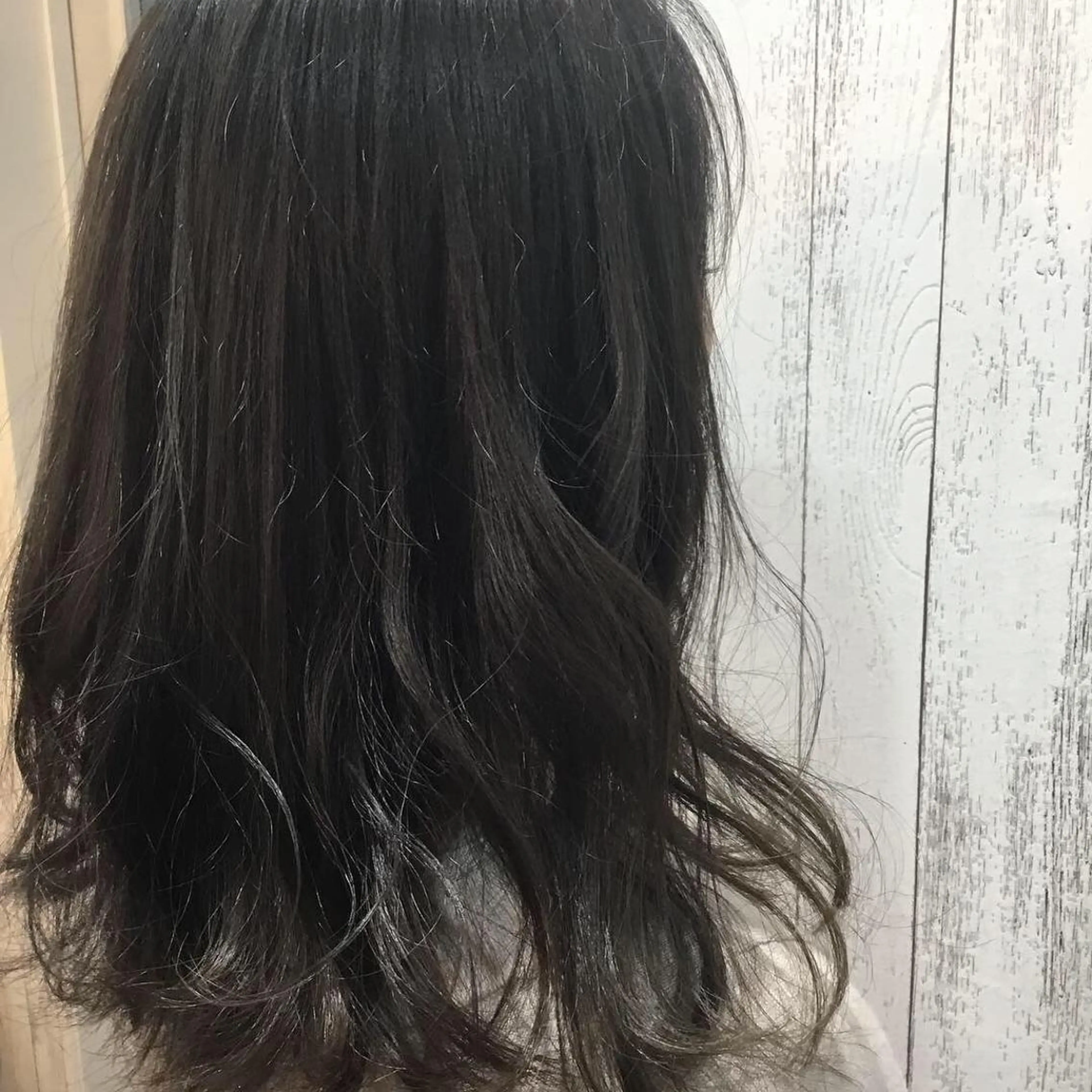 セミロング カラー 金崎 新吾のヘアスタイル