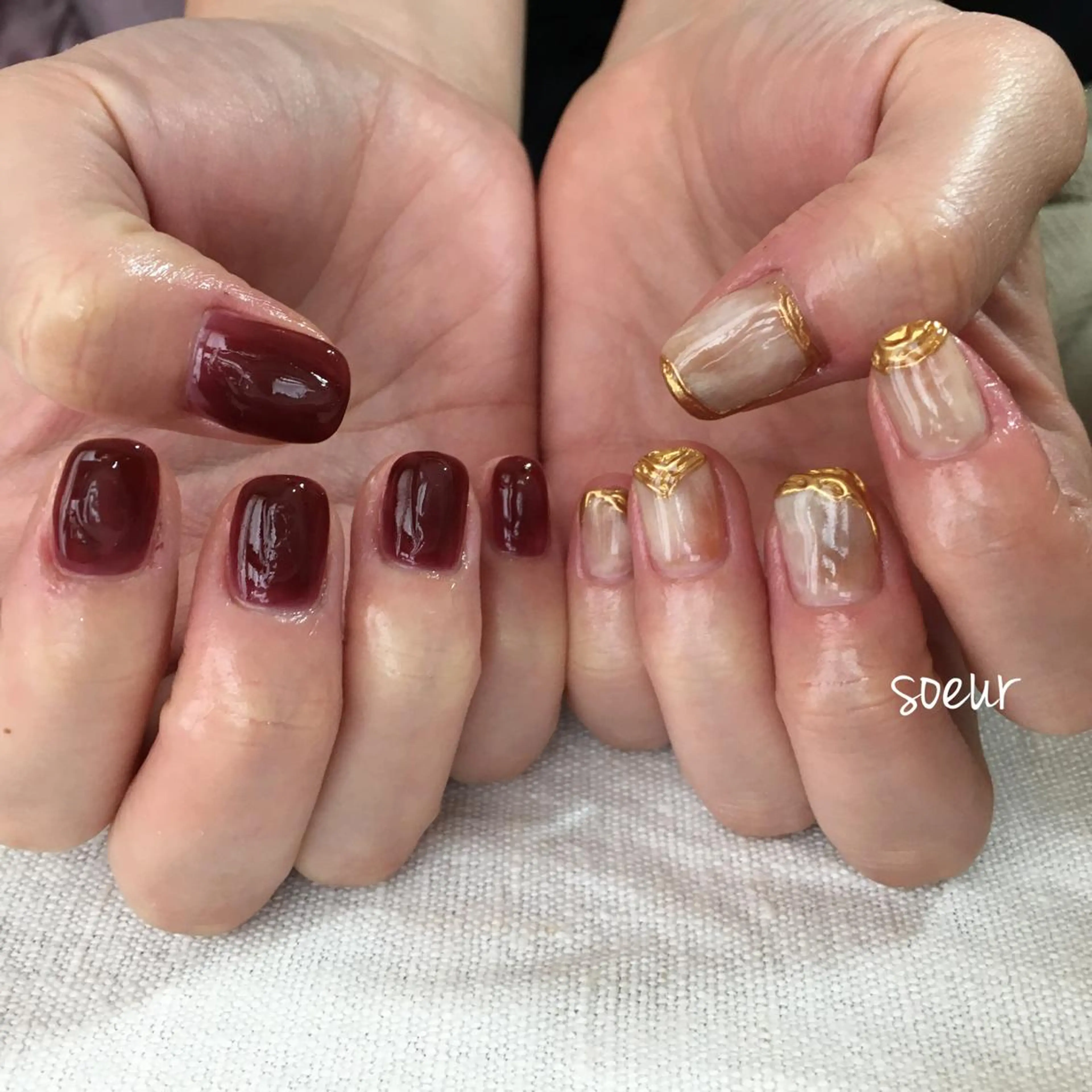 ネイル soeur_ 武蔵浦和のネイルデザイン