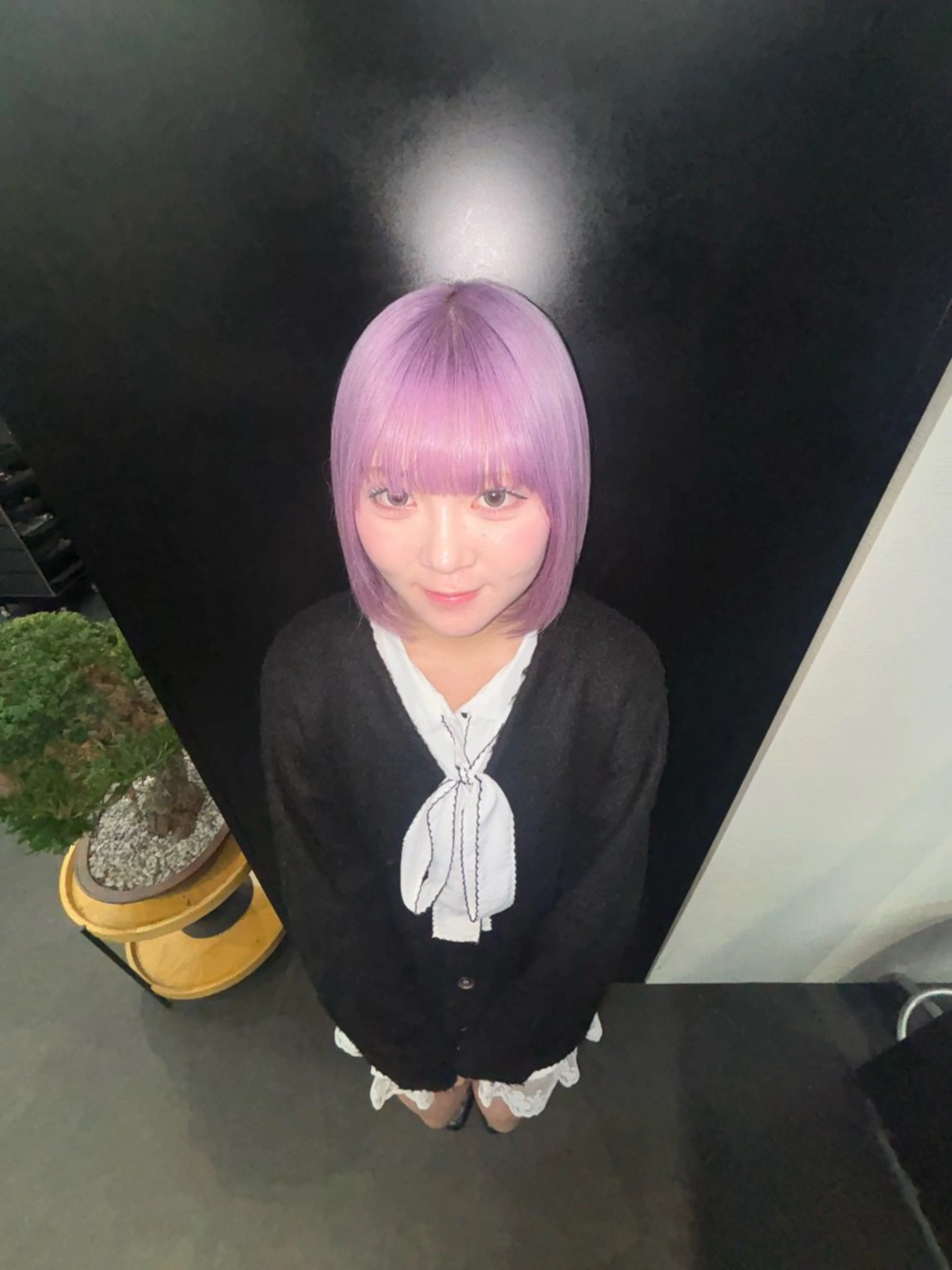 ショート カラー ミリ/原宿/ハイ トーンカラー💫のヘアスタイル