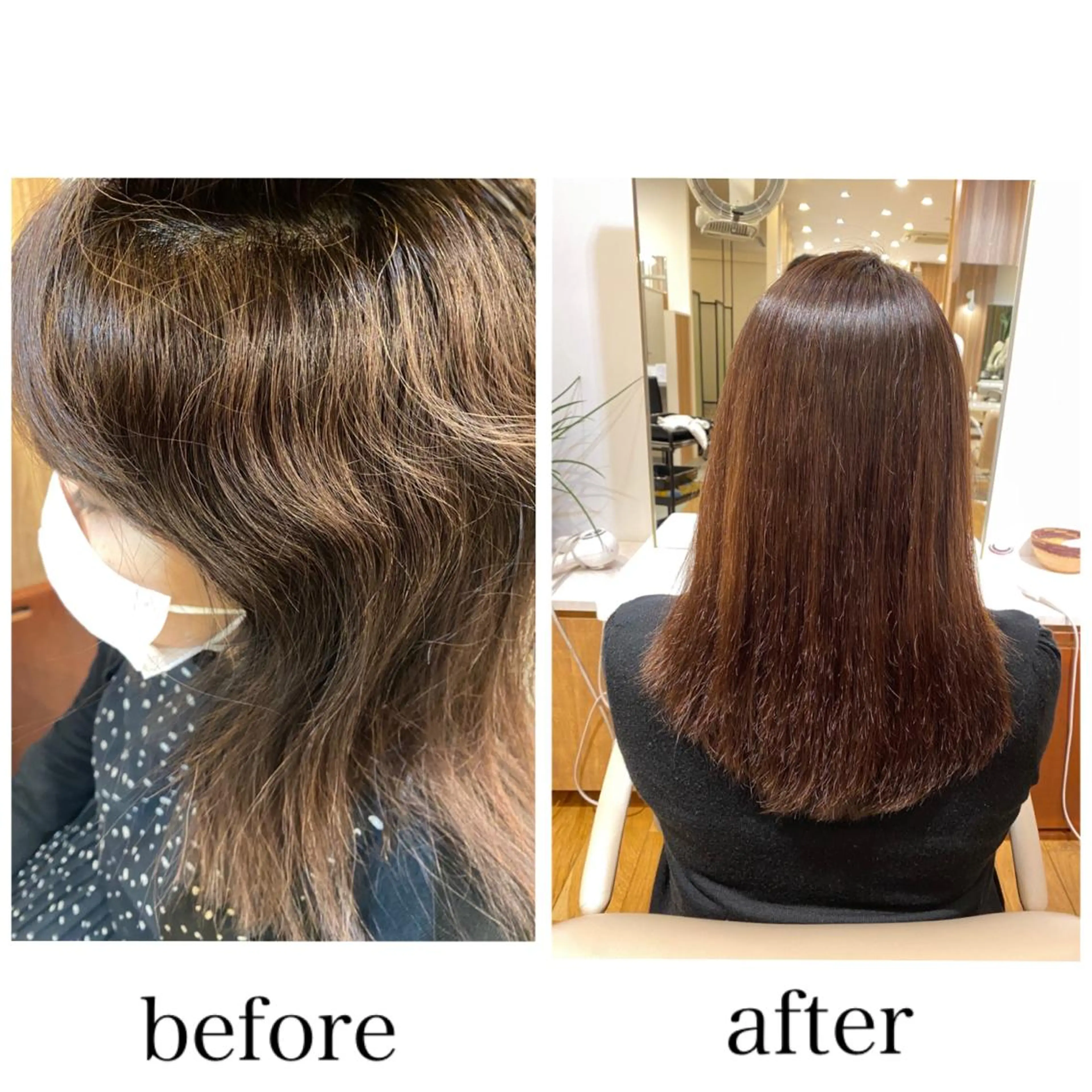 セミロング パーマ 門崎未依/レイヤー/ メンズカット🪿のヘアスタイル