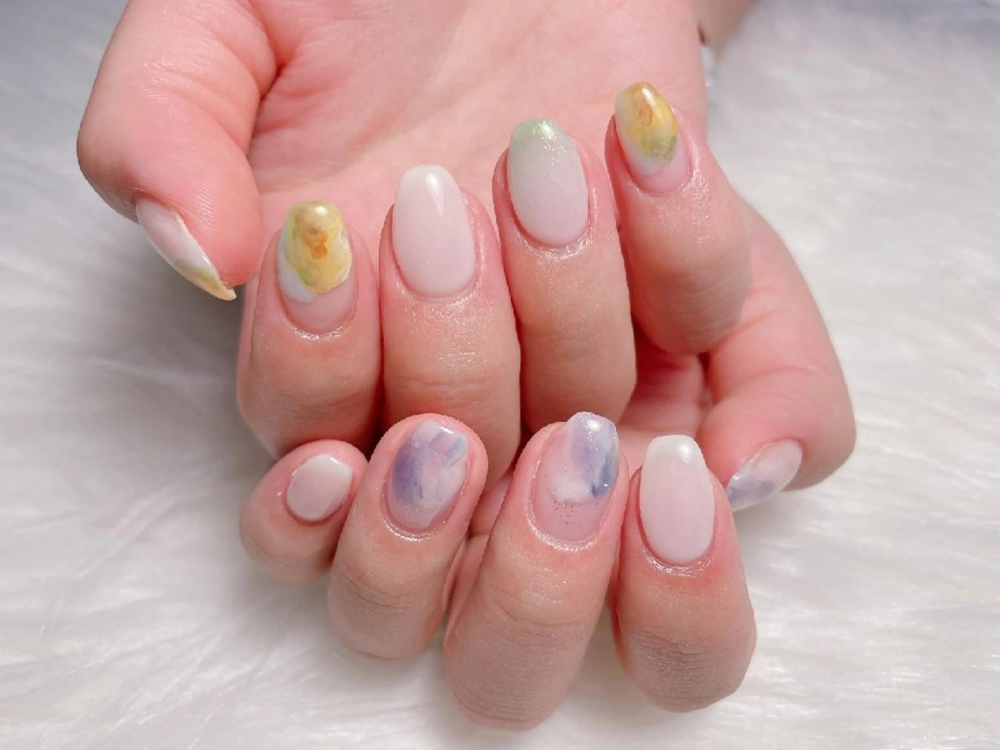 ネイル 🎀Yumi✨ 長さ出し専門のネイルデザイン