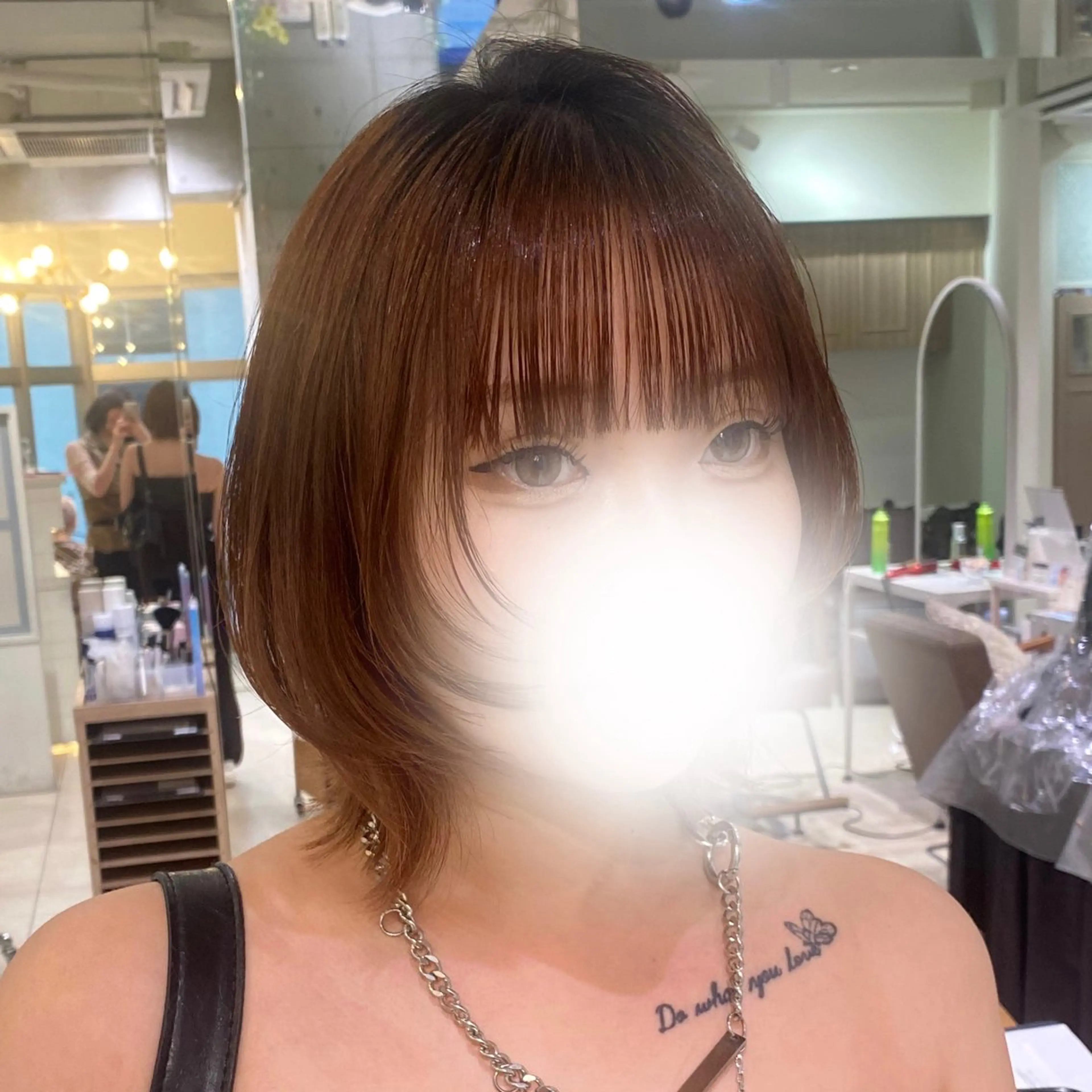 ショート 暖色カラー🍒ヘア セット🎀✨Ainaのヘアスタイル