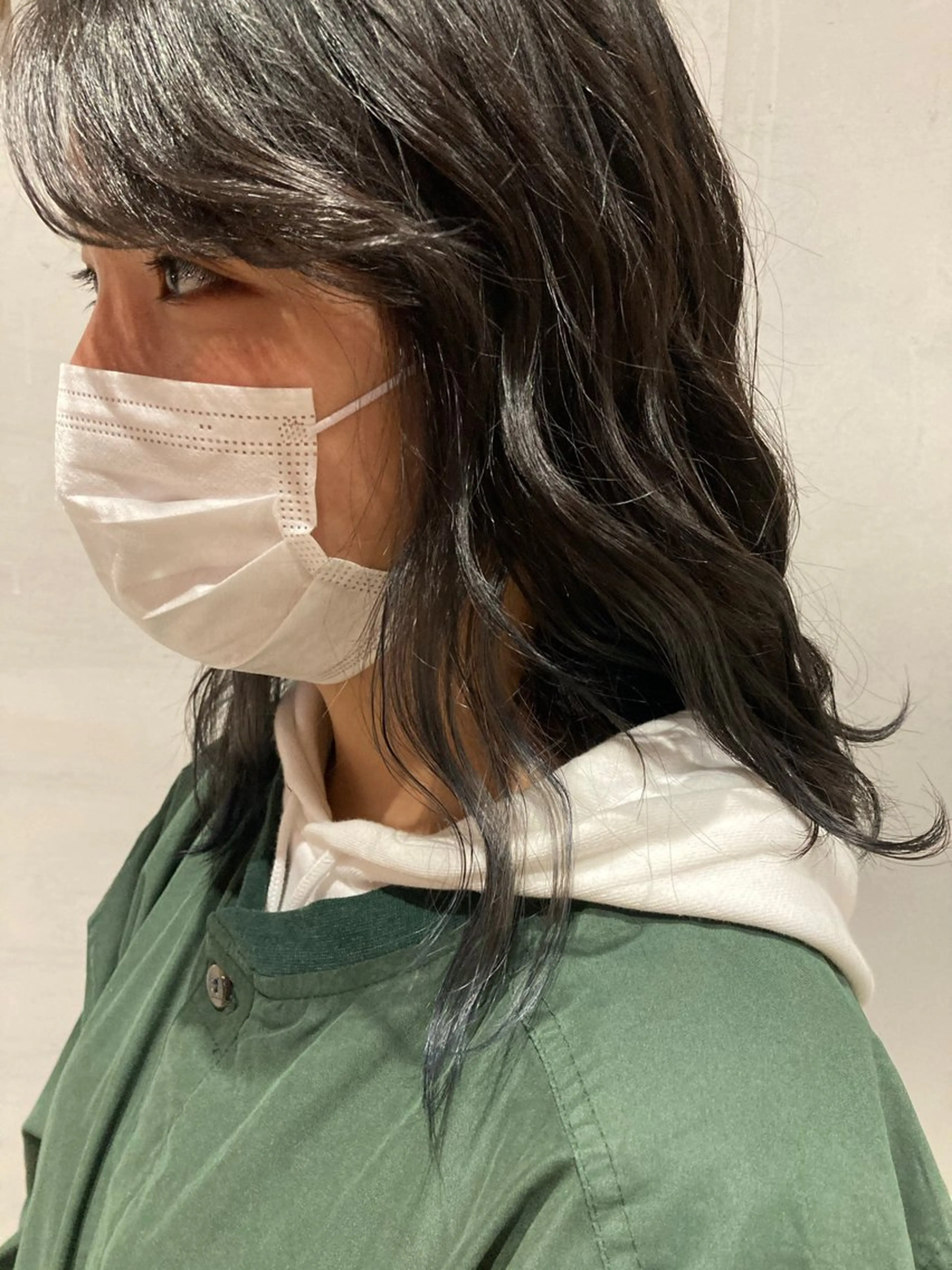 ミディアム MODEK's阿倍野 HONOKAのヘアスタイル