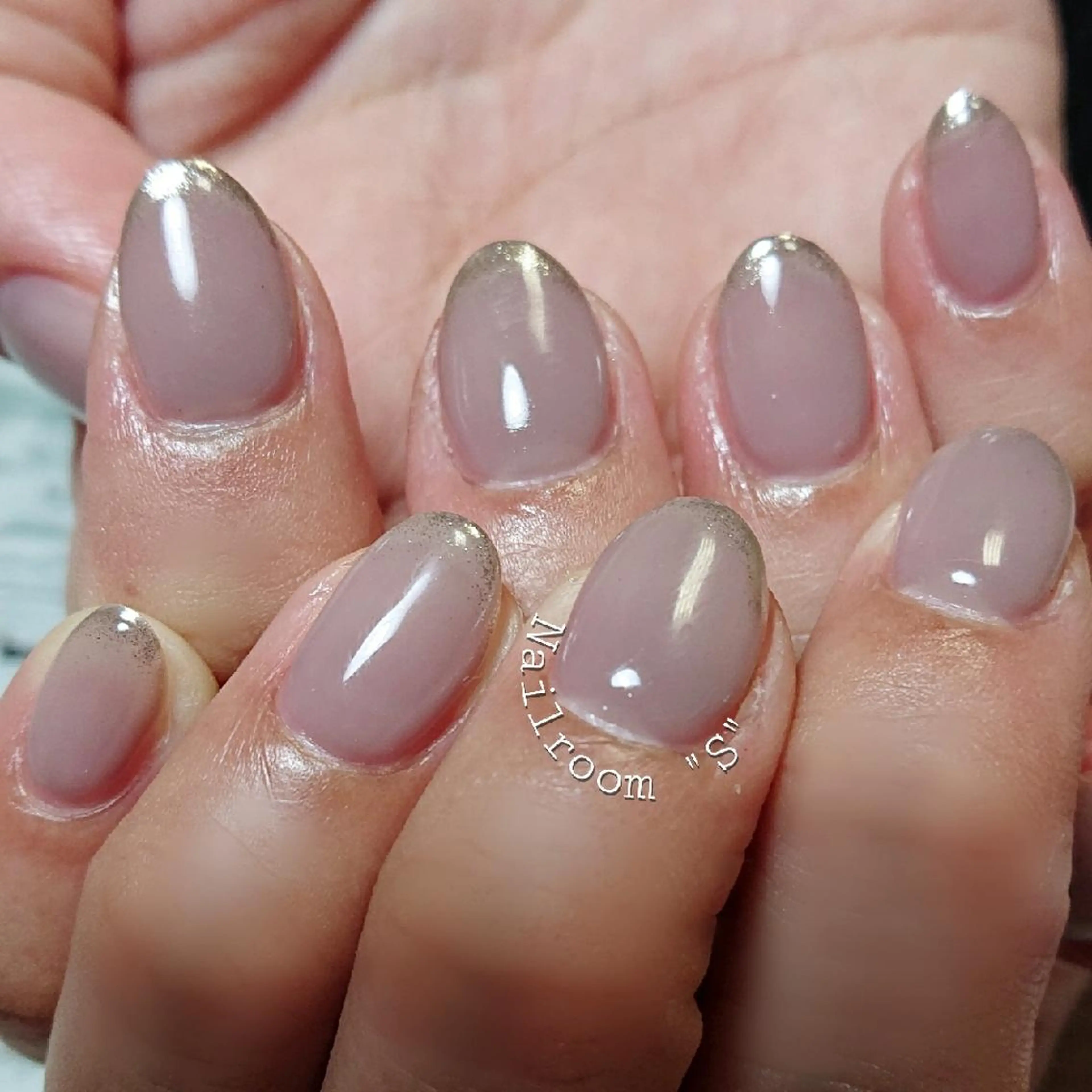 ネイル フレンチネイル ミラーネイル ワンカラーネイル Nail room  "S"  SAKAIのネイルデザイン