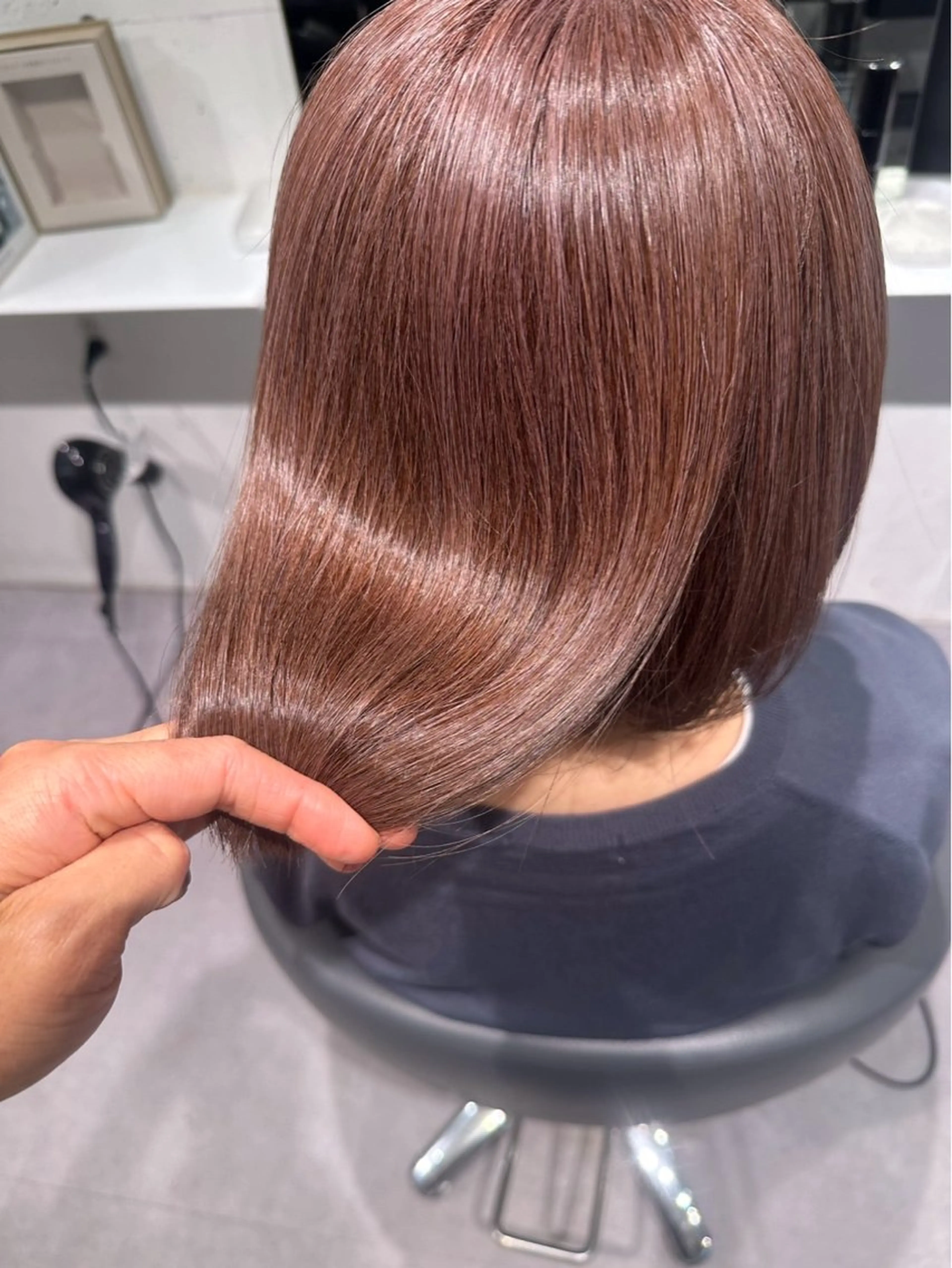 パーマ 縮毛矯正 濱口 健慎のヘアスタイル