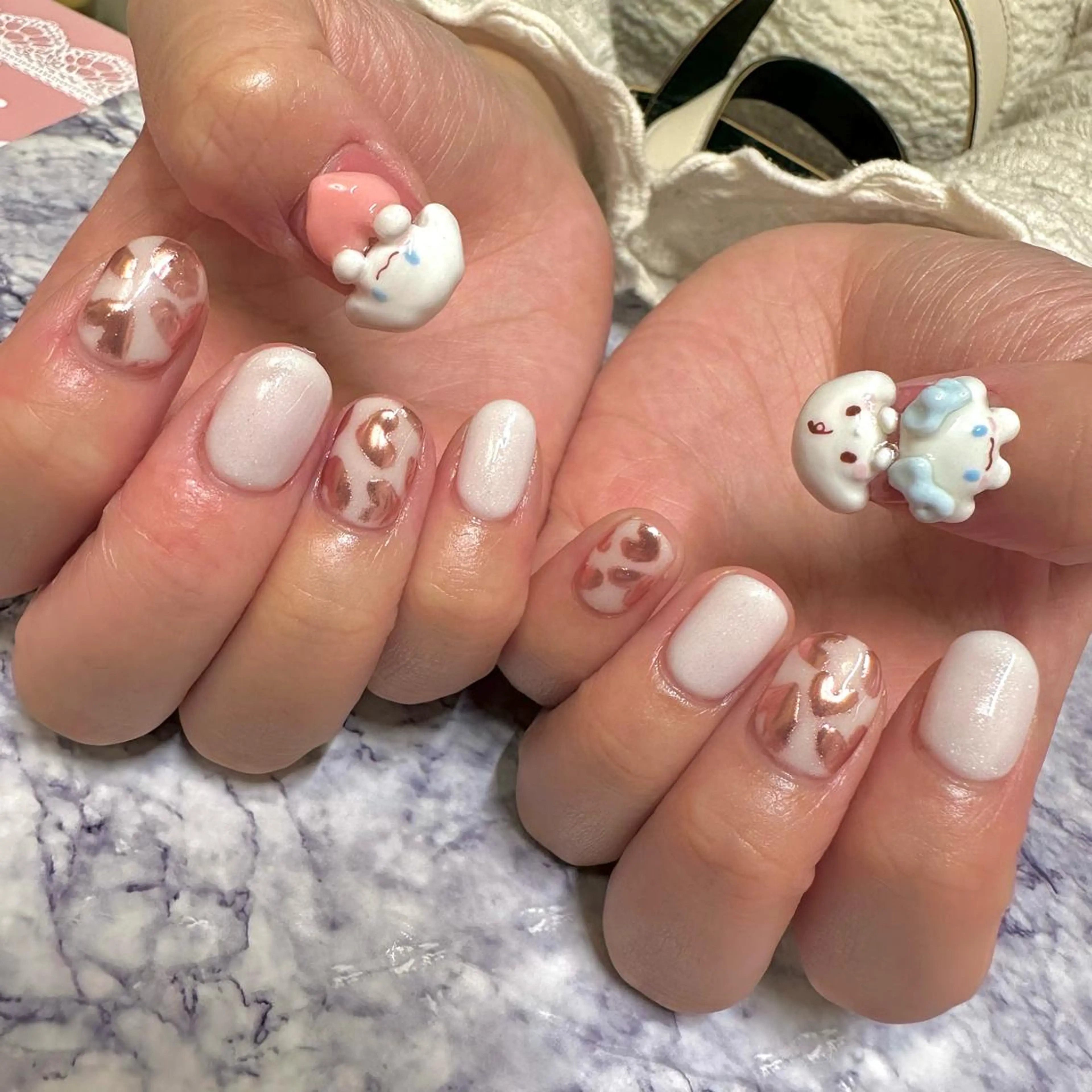 ネイル ハンドネイル Pretzels🥨 【プレッツェル】ミウのネイルデザイン