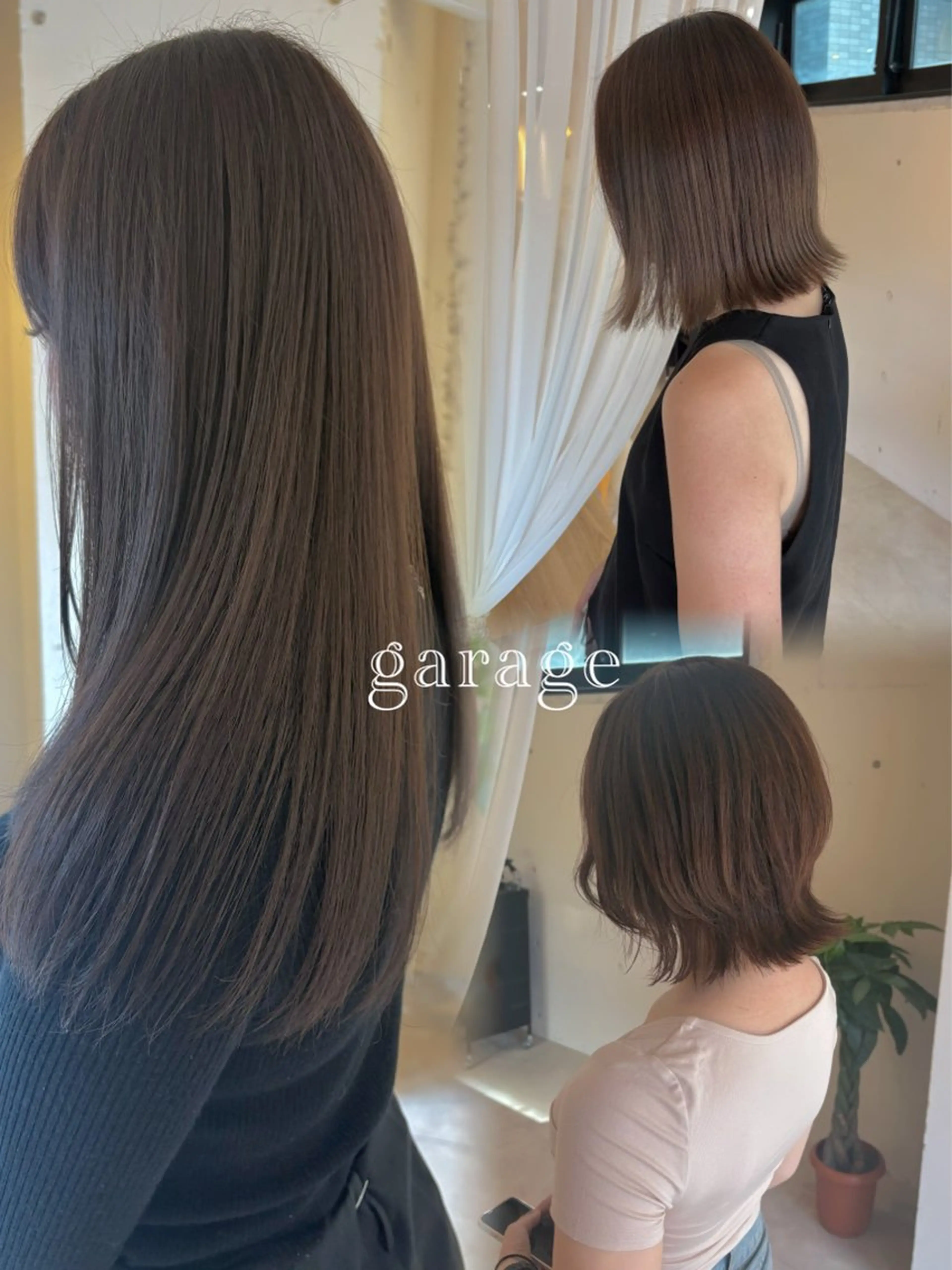 ロング カラー ヘアアレンジ カット ヘアカラー トリートメント MISAKI🤍 似合わせ透明感カラーのヘアスタイル