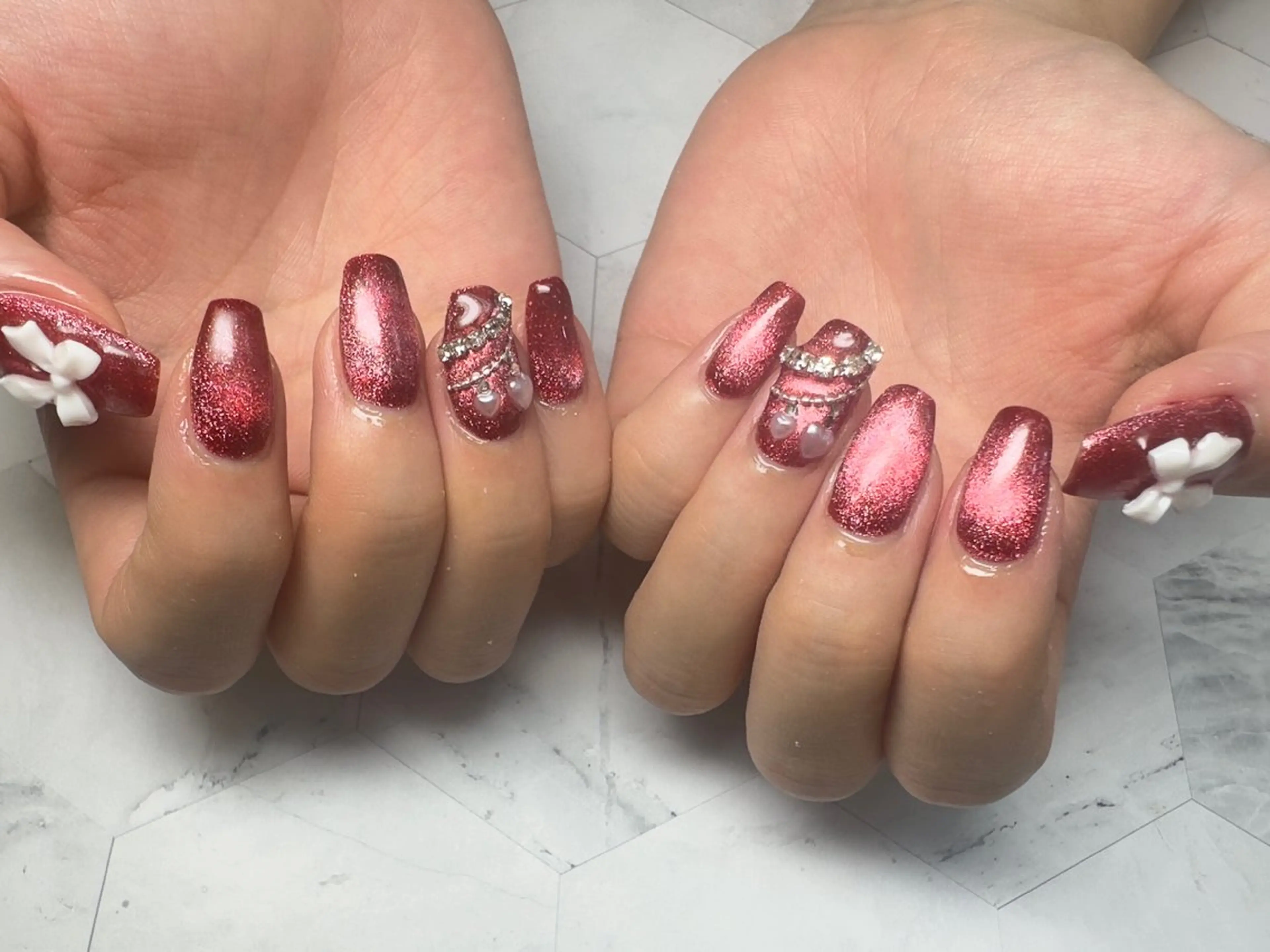 ネイル ハンドネイル Queennail 北堀江AYAのネイルデザイン