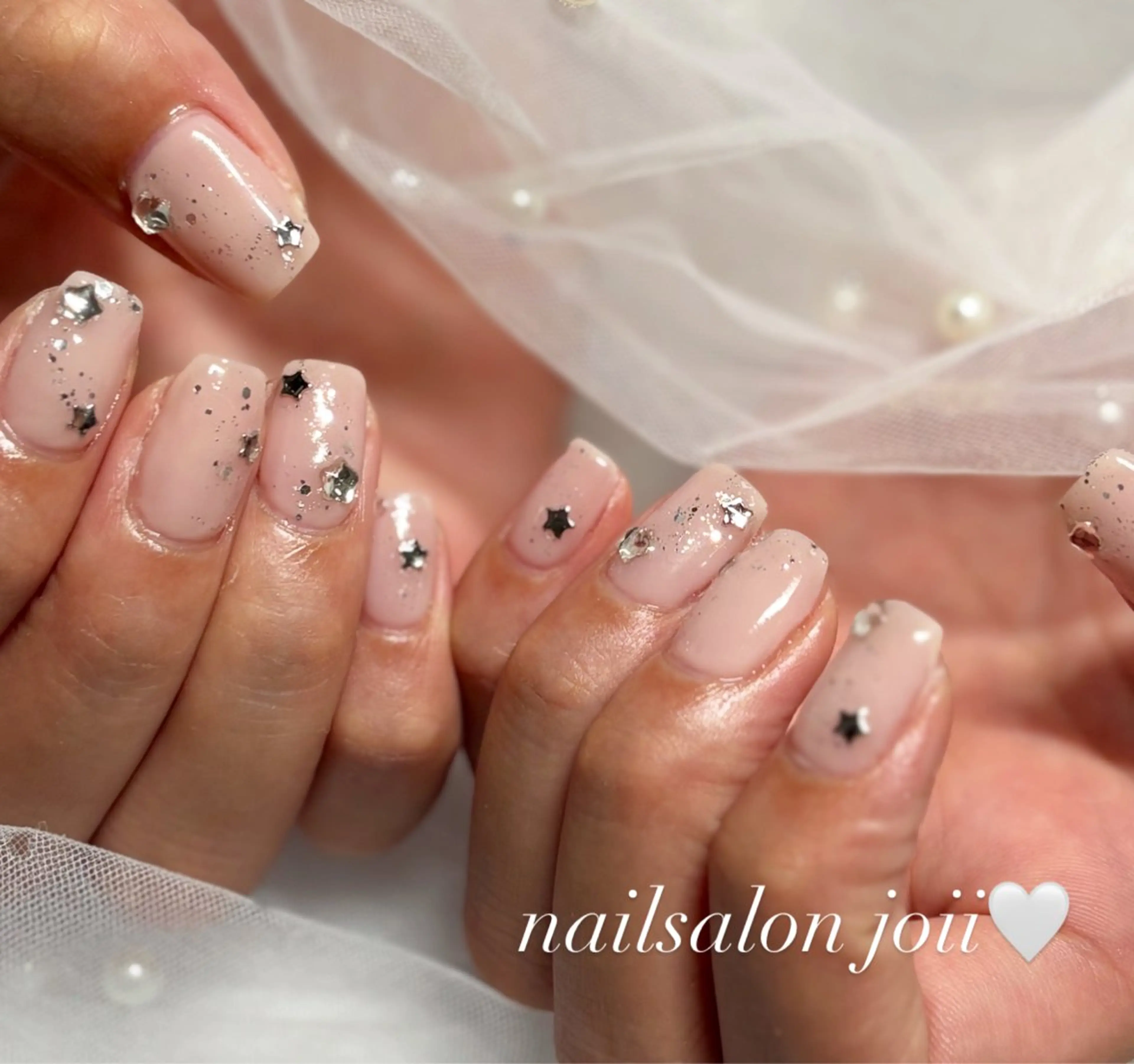 シンプルアートコース💅(ストーン10粒まで)の写真