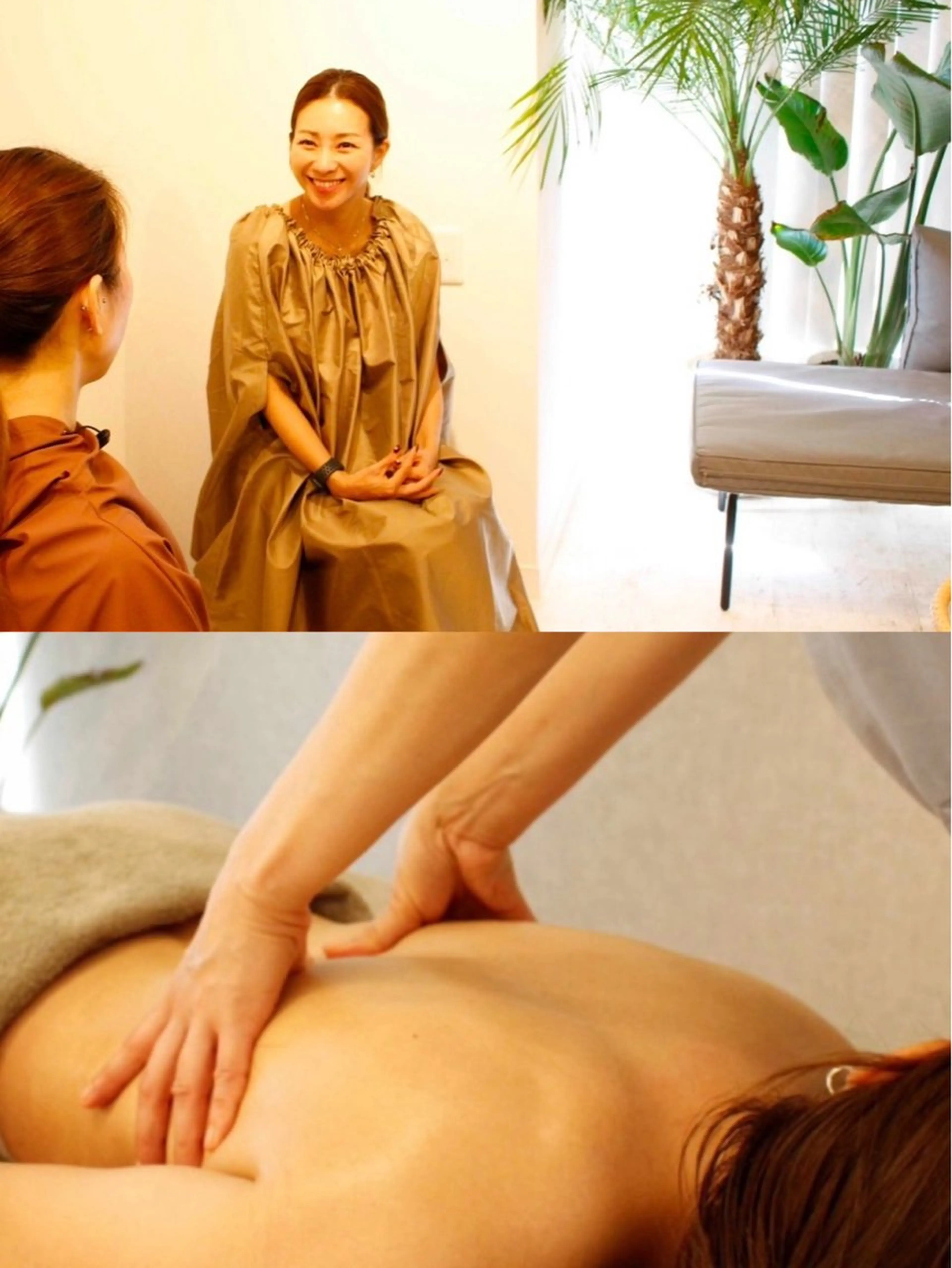 【🇰🇷本格黄土よもぎ蒸し30分🌿＋お身体オイルマッサージ45分】ヘッドマッサージ💆‍♀️付き70分7900円】の写真