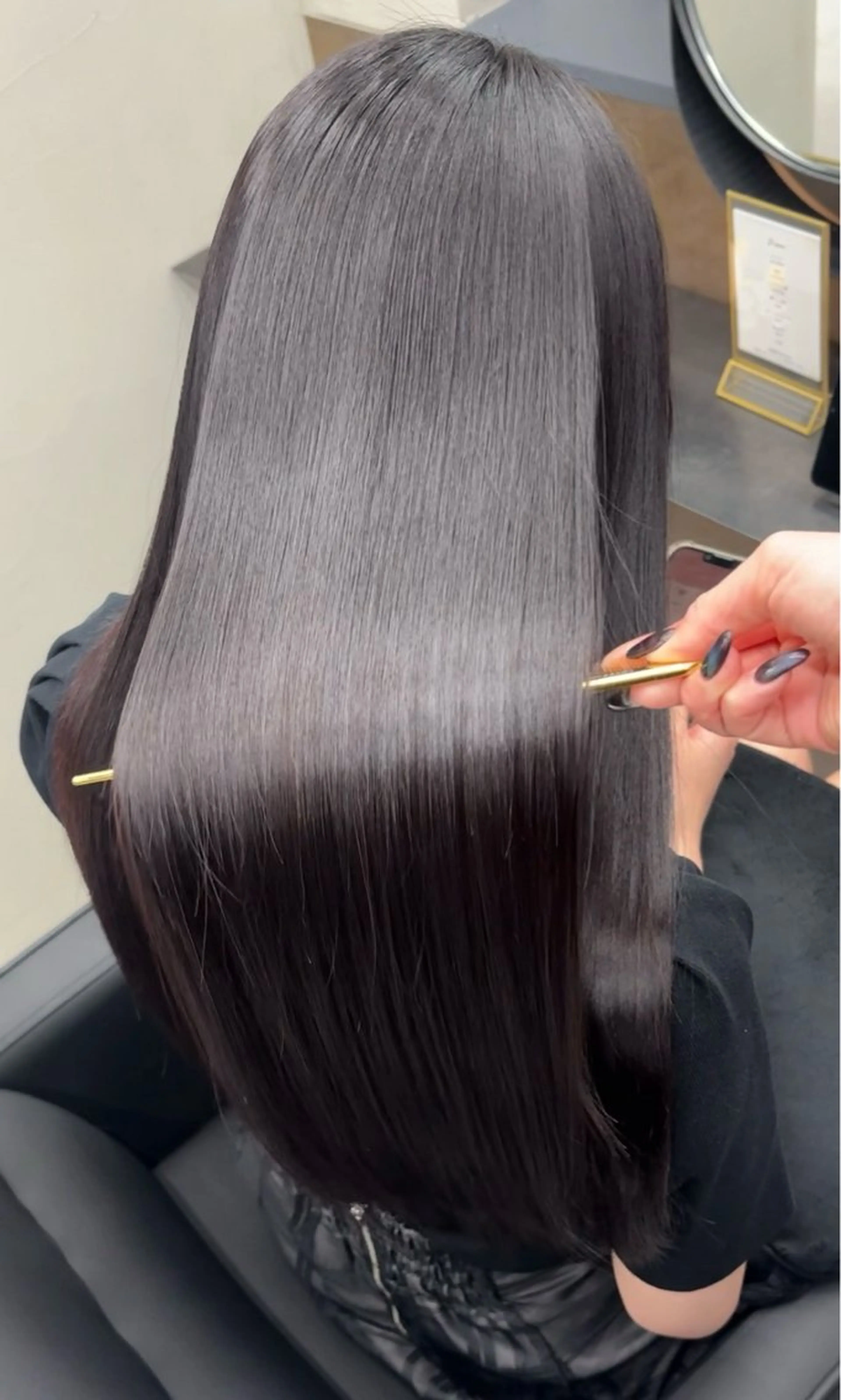 ロング カラー カット ヘアカラー トリートメント レイヤー/髪質改善 SAKIのヘアスタイル