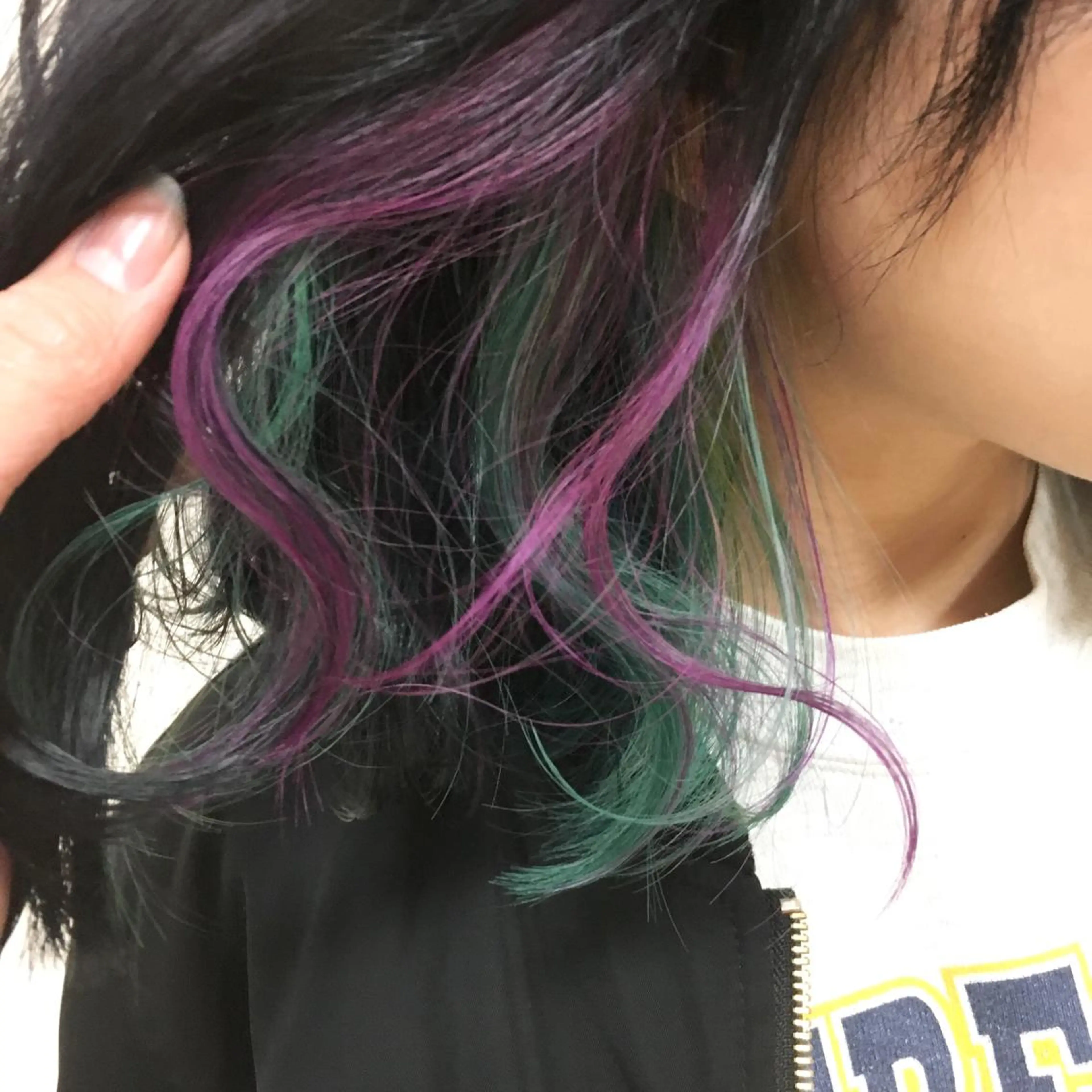 ミディアム カラー ヘアカラー 野村 さなみ✨ぱっつんボブのヘアスタイル