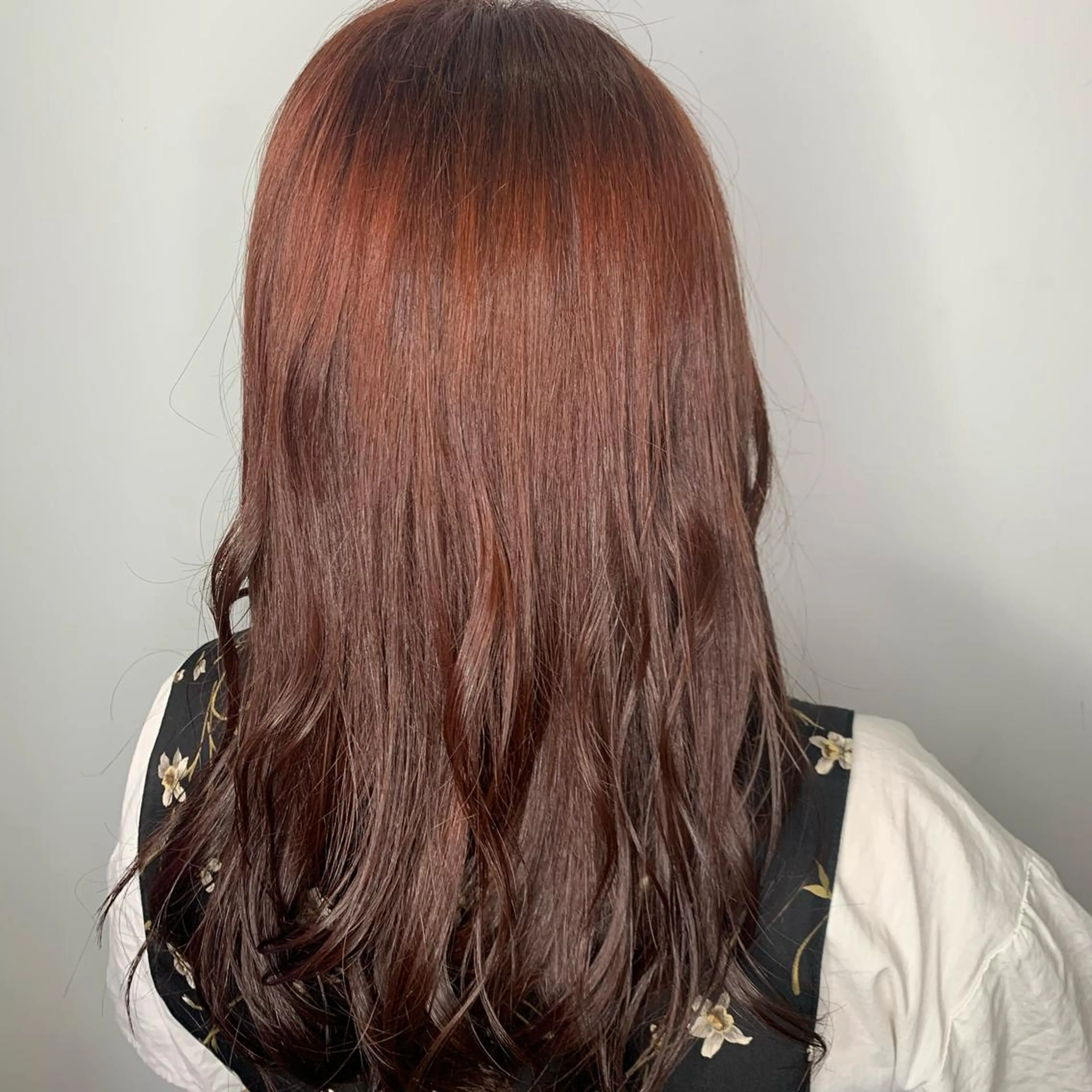 カラー ブリーチ ブリーチなしカラー オレンジ ヘアカラー 艶髪／クロスパーマ ♡Tsuzumiのその他イメージ