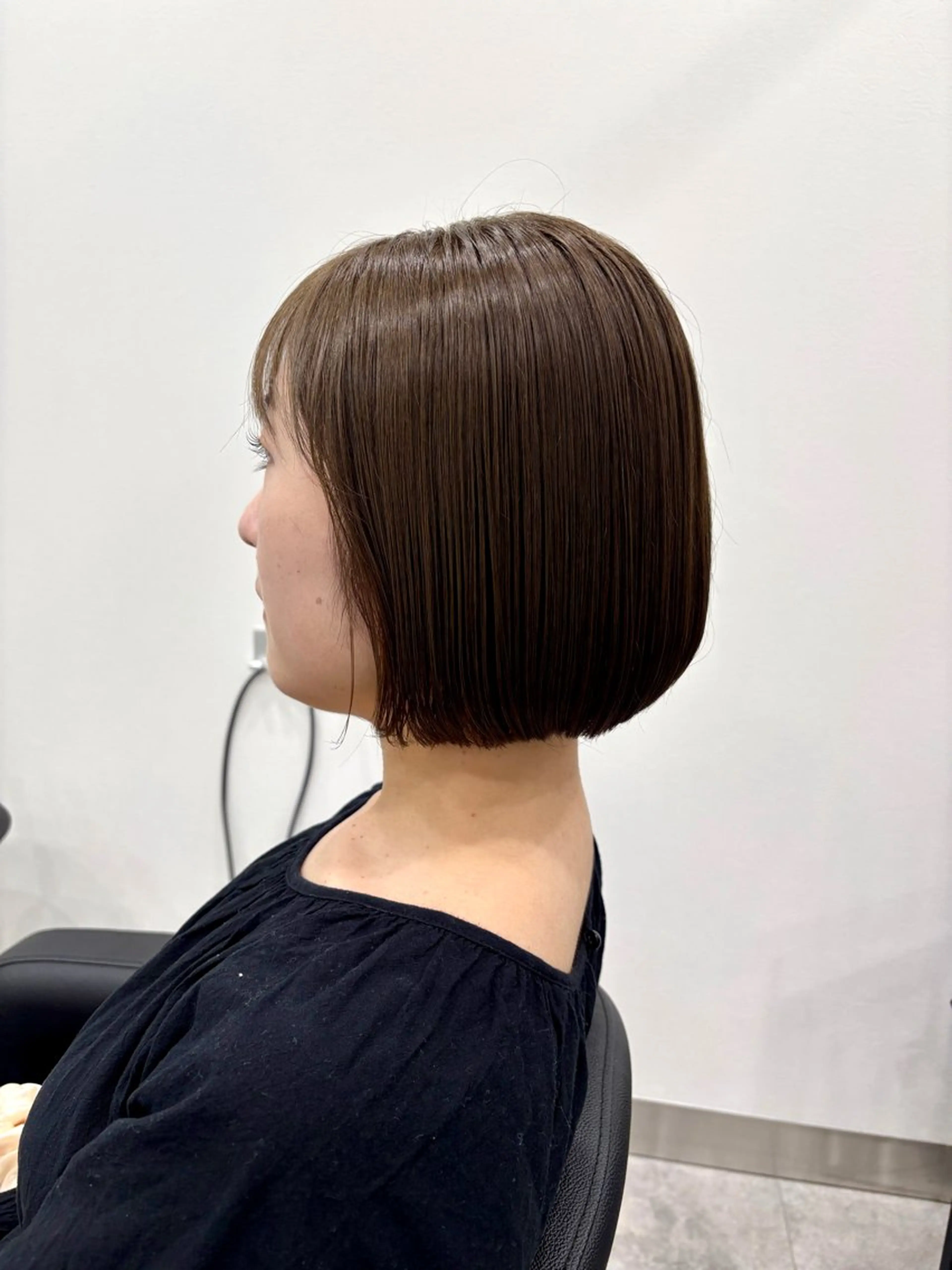 ショート カラー ヘアアレンジ ブリーチ ケアブリーチ ボブ 韓国風ヘア レイヤーカット カット ヘアカラー トリートメント 💝似合わせカット& カラーＵｒｕｎａ💝のヘアスタイル