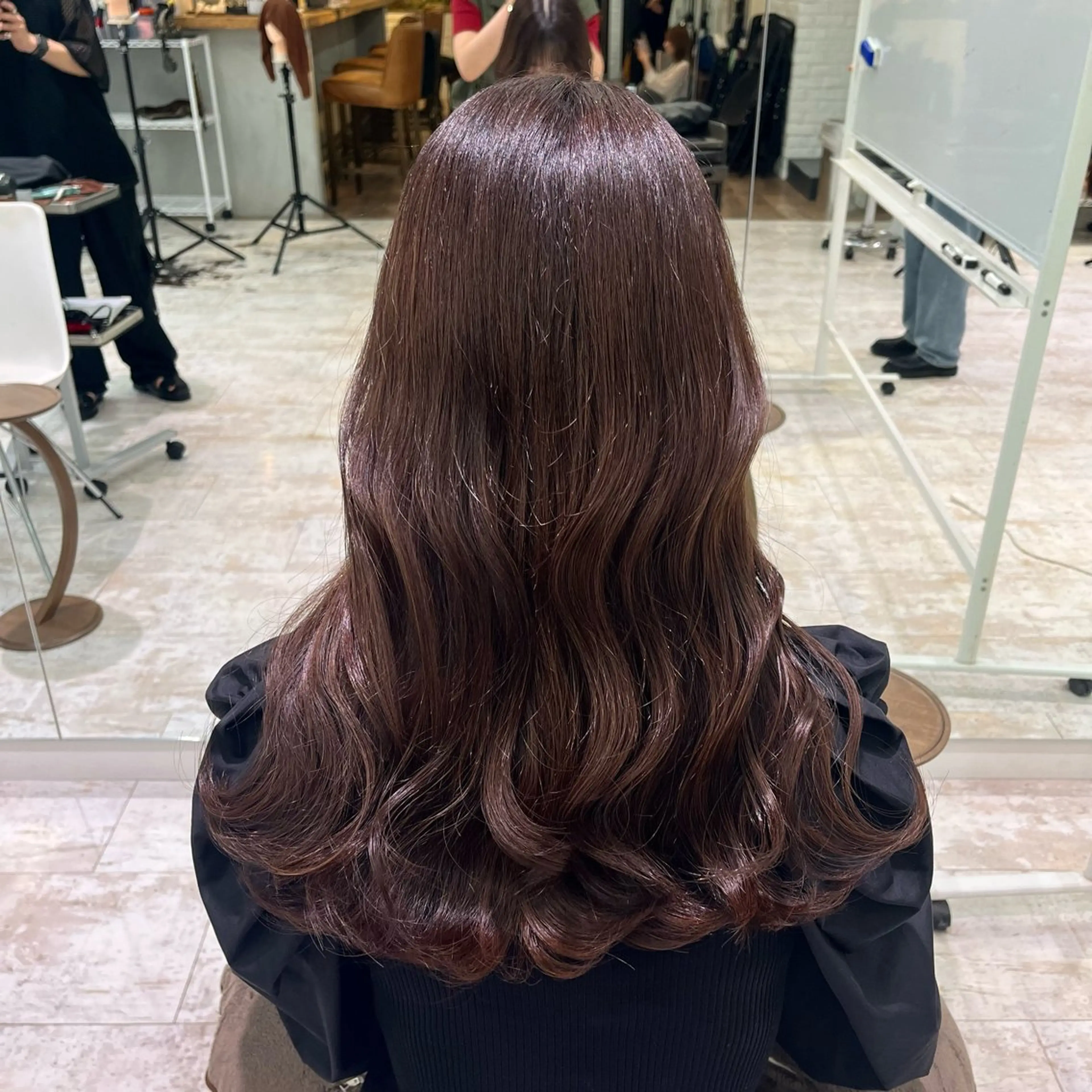 ロング 韓国風ヘア ロング Tiffa二子玉川所属・レイヤーカット 🌻AOI🌻のヘアスタイル